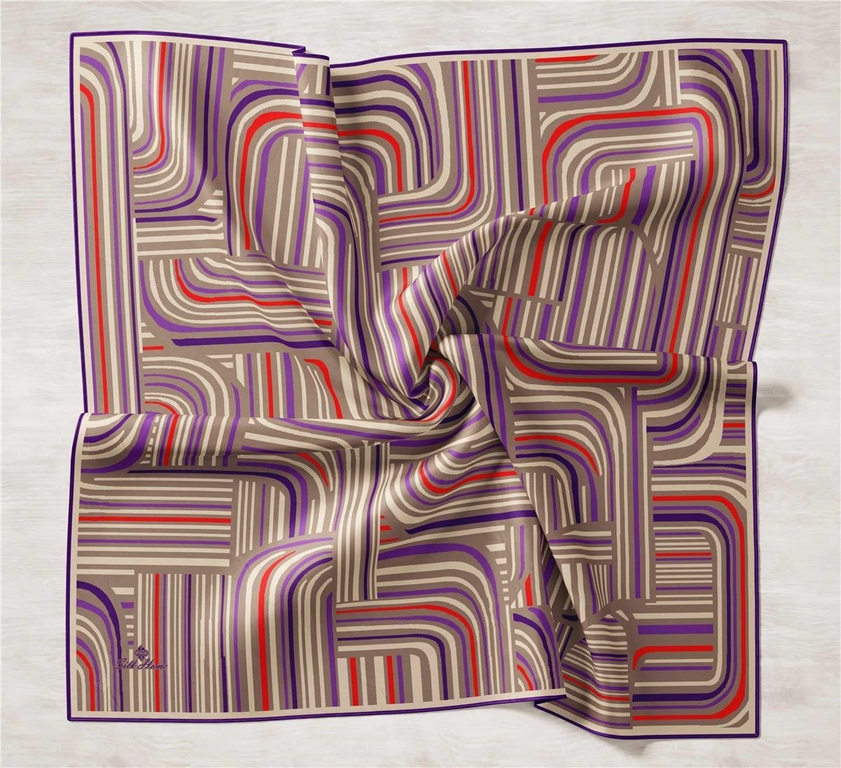 Silk Home Twill İpek Eşarp 11417-33