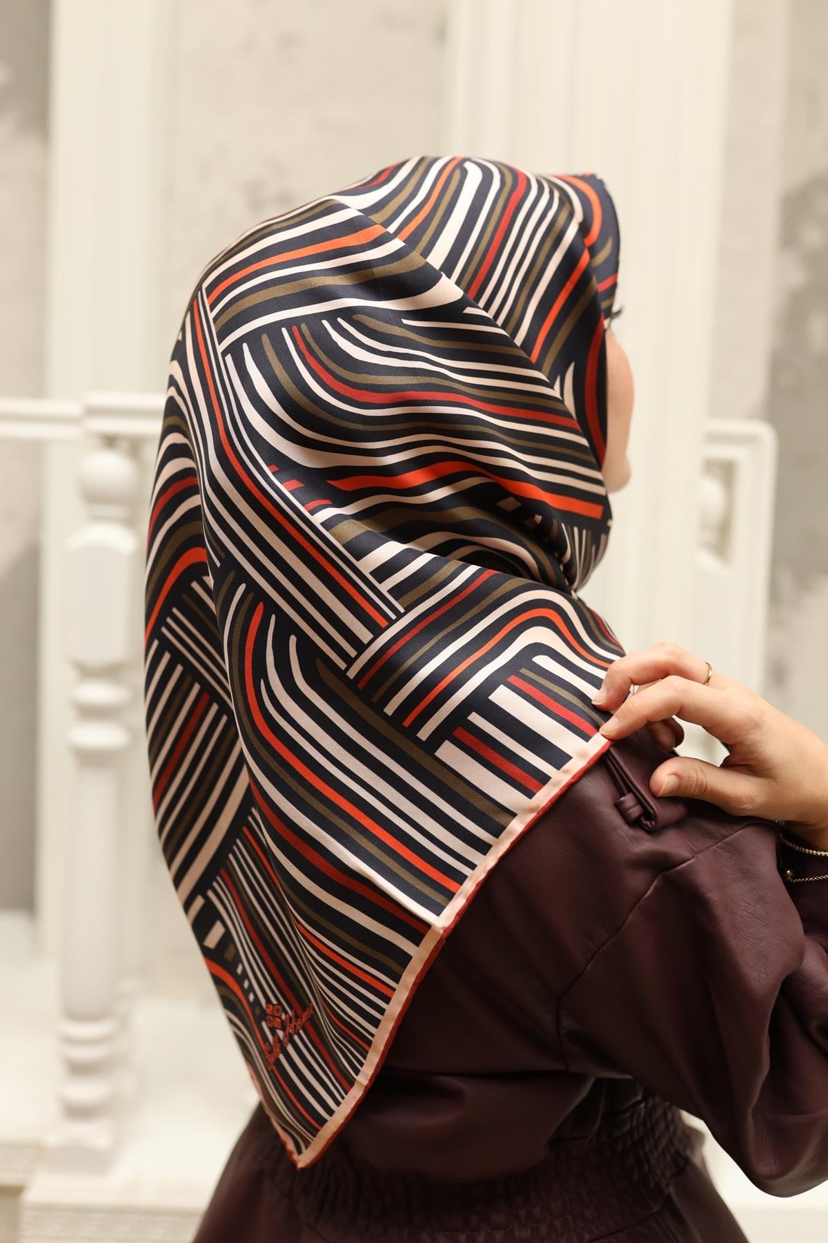 Silk Home Twill İpek Eşarp 11417-47