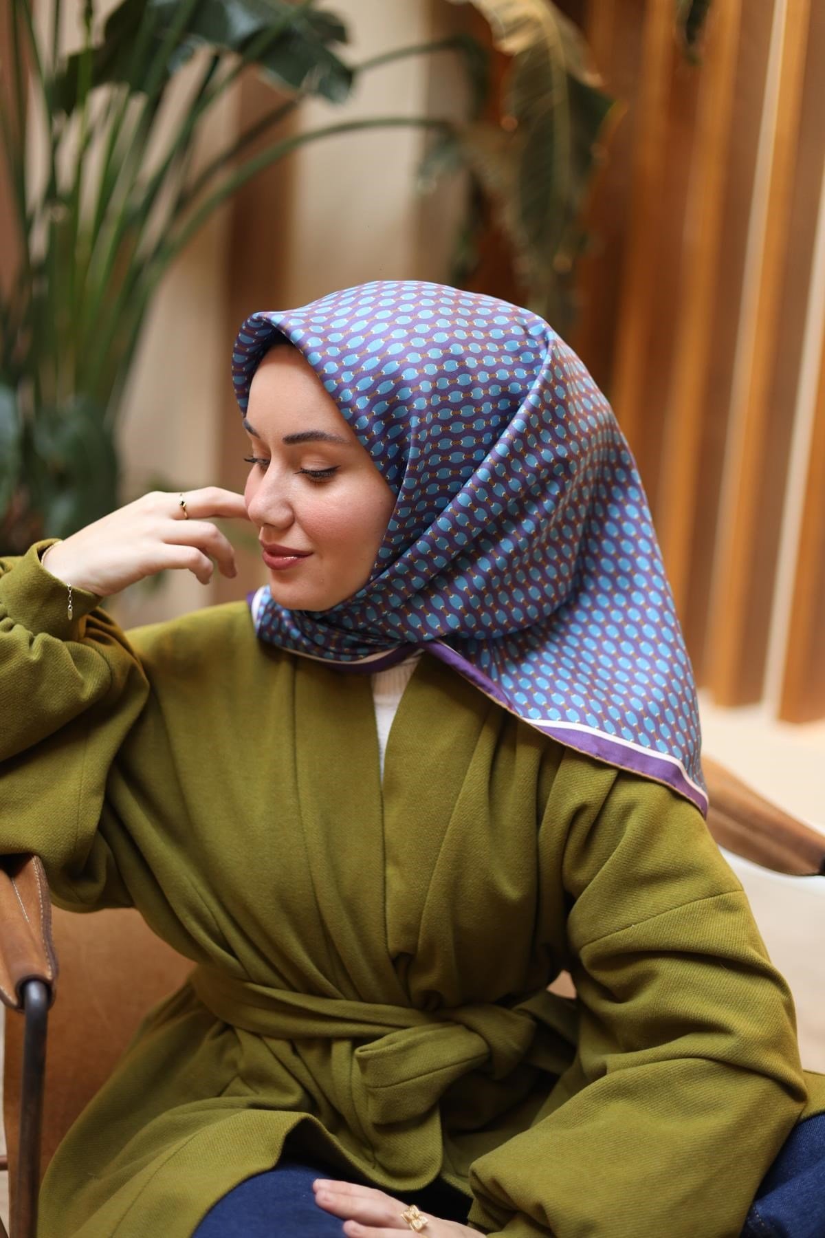 Silk Home Twill İpek Eşarp 11418-24