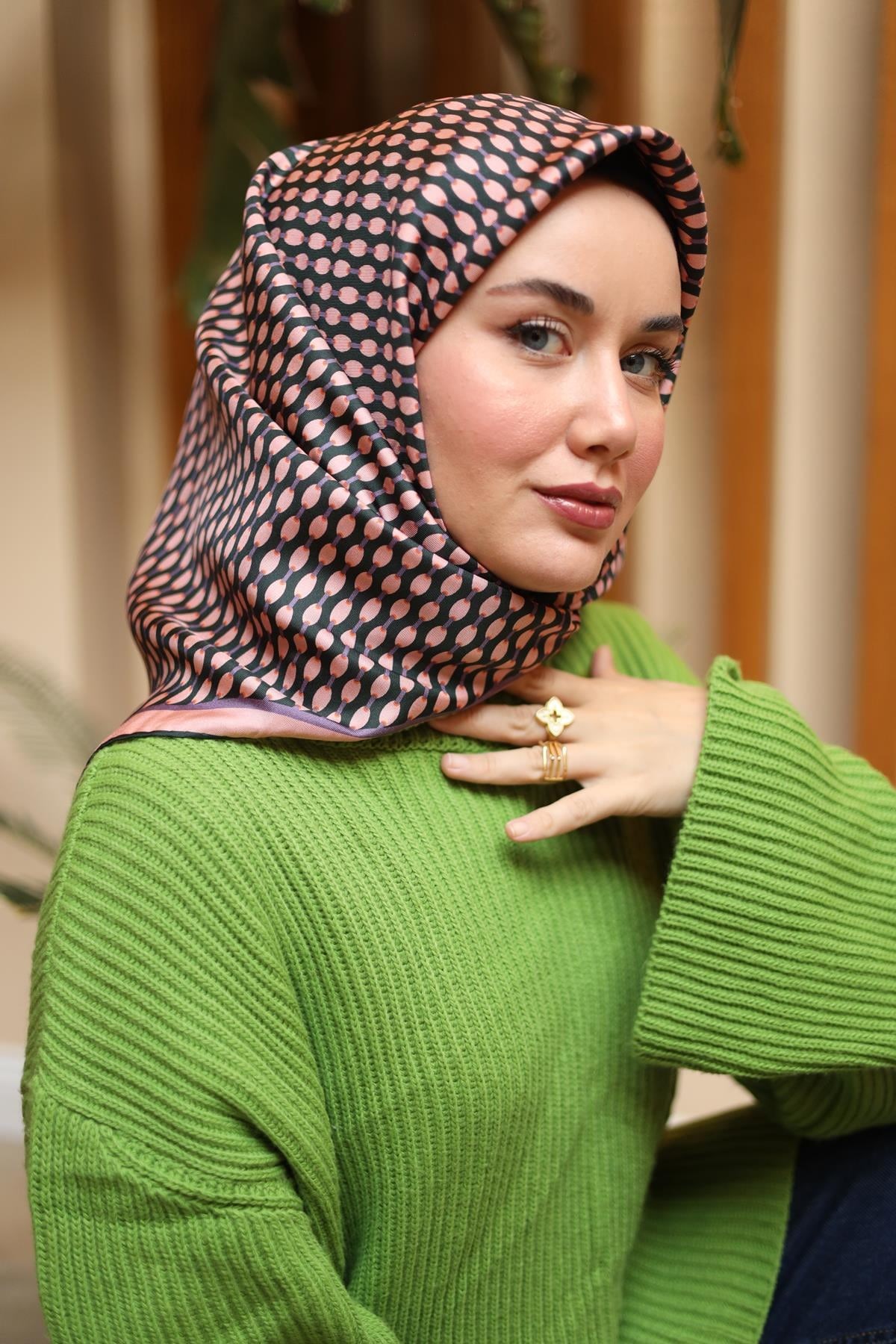 Silk Home Twill İpek Eşarp 11418-28