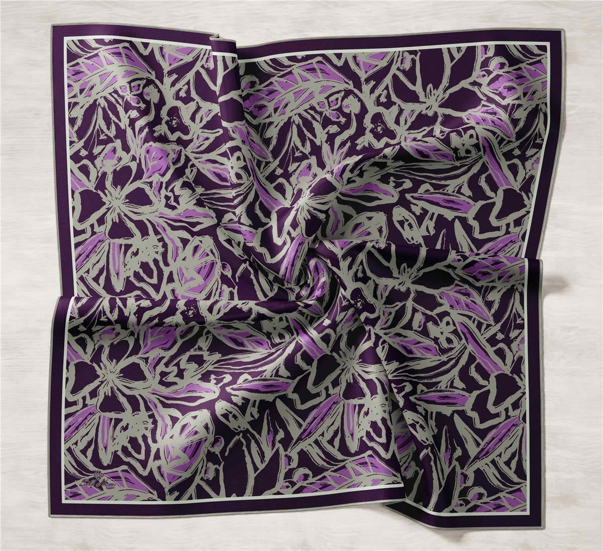 Silk Home Twill İpek Eşarp 11419-06