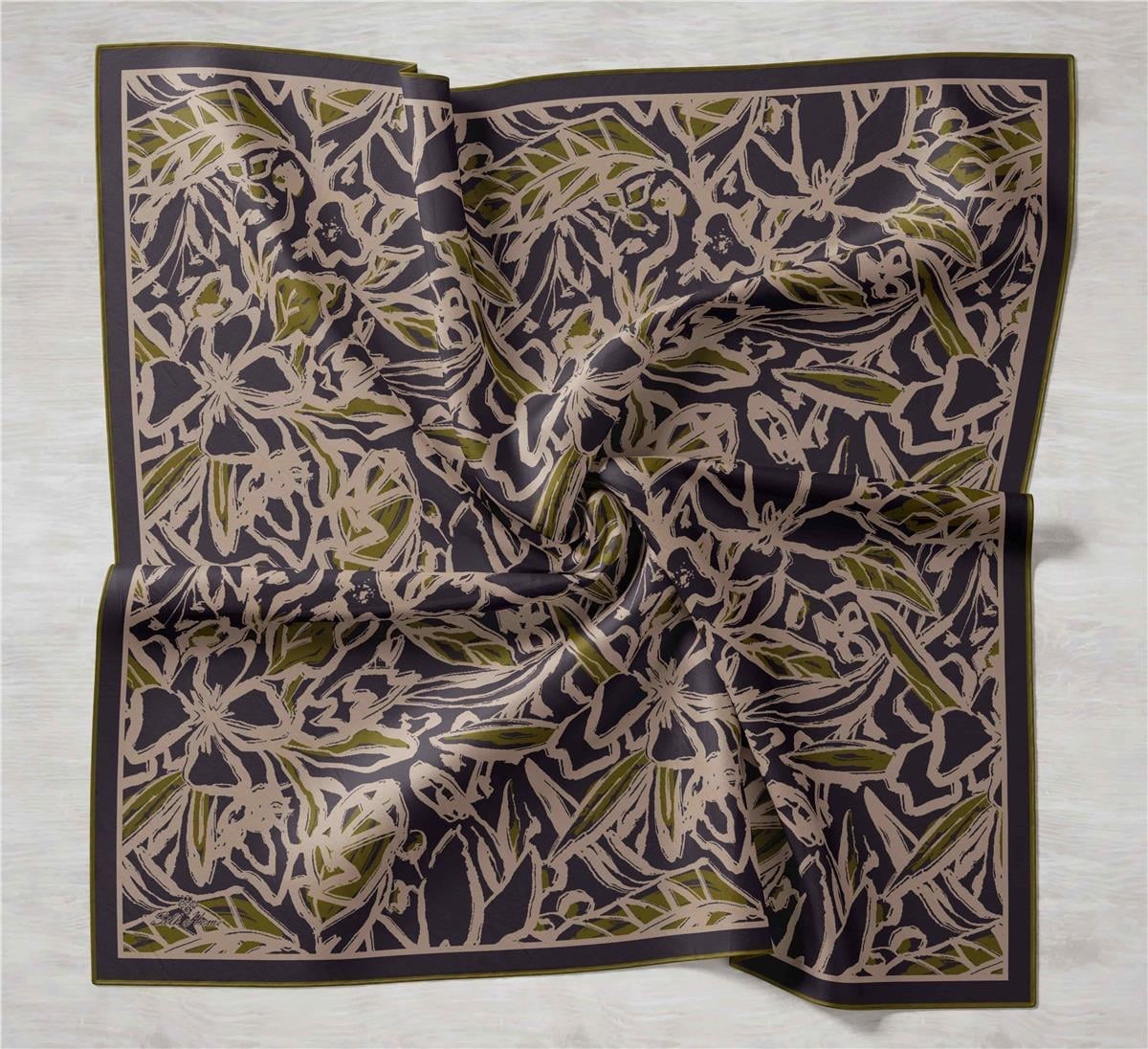 Silk Home Twill İpek Eşarp 11419-12