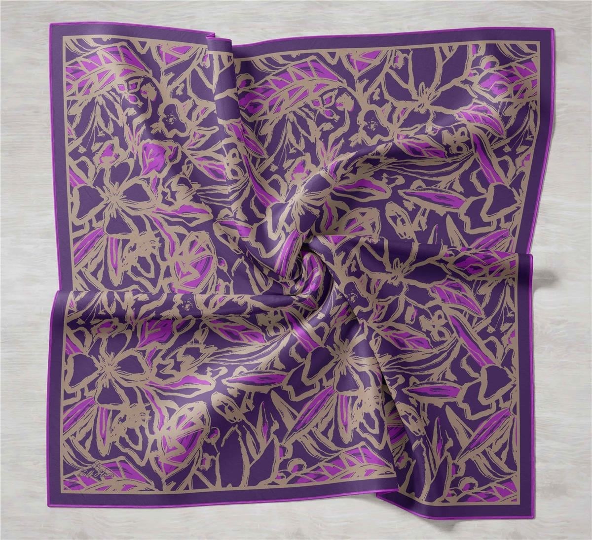 Silk Home Twill İpek Eşarp 11419-44