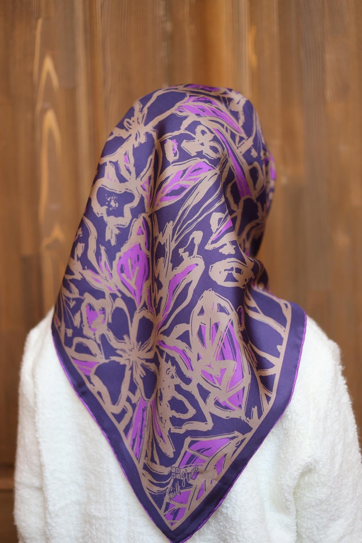 Silk Home Twill İpek Eşarp 11419-44