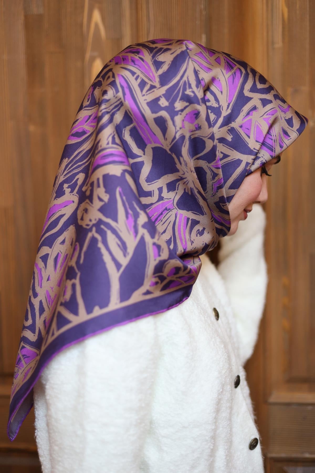 Silk Home Twill İpek Eşarp 11419-44