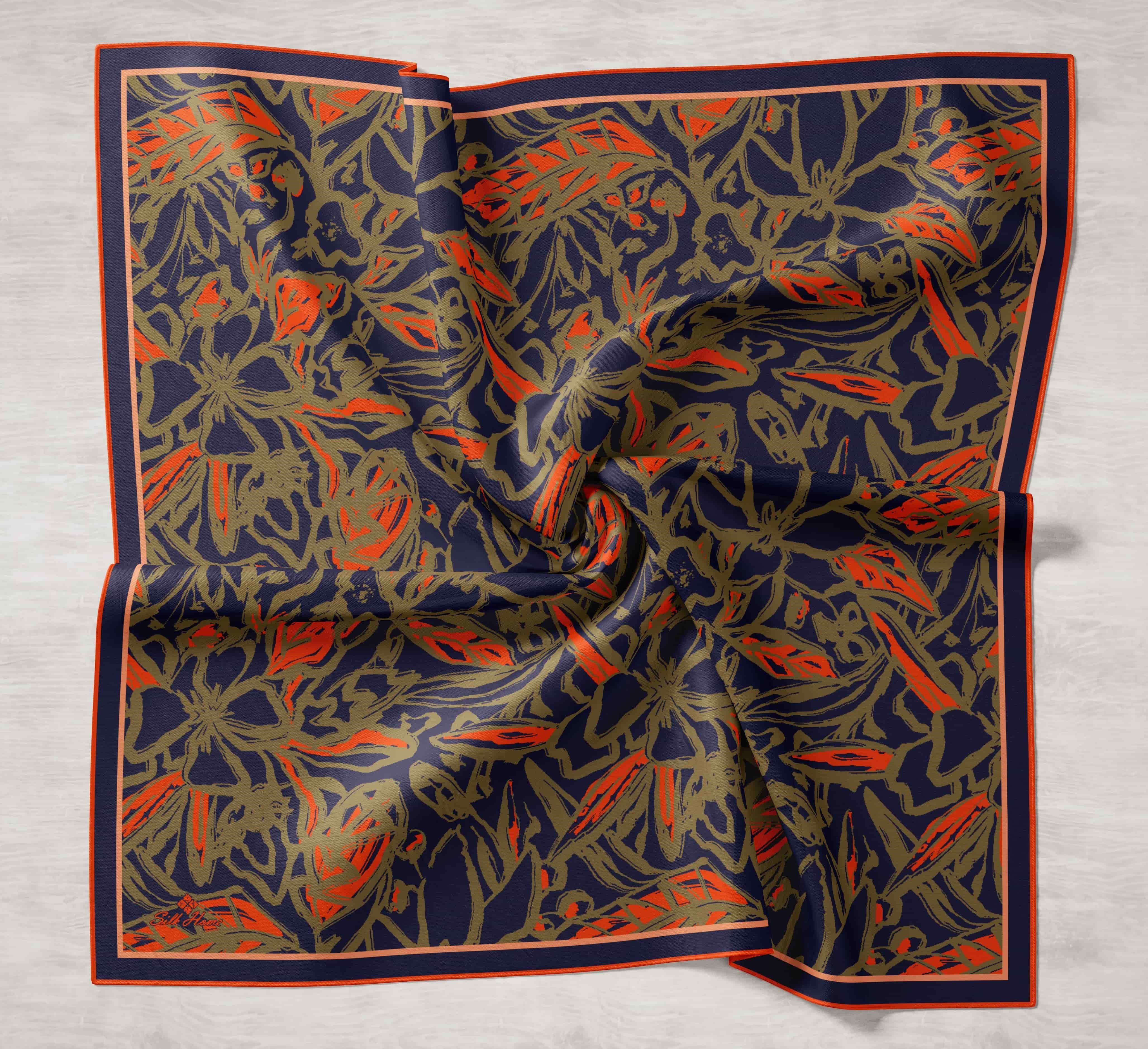 Silk Home Twill İpek Eşarp 11419-49