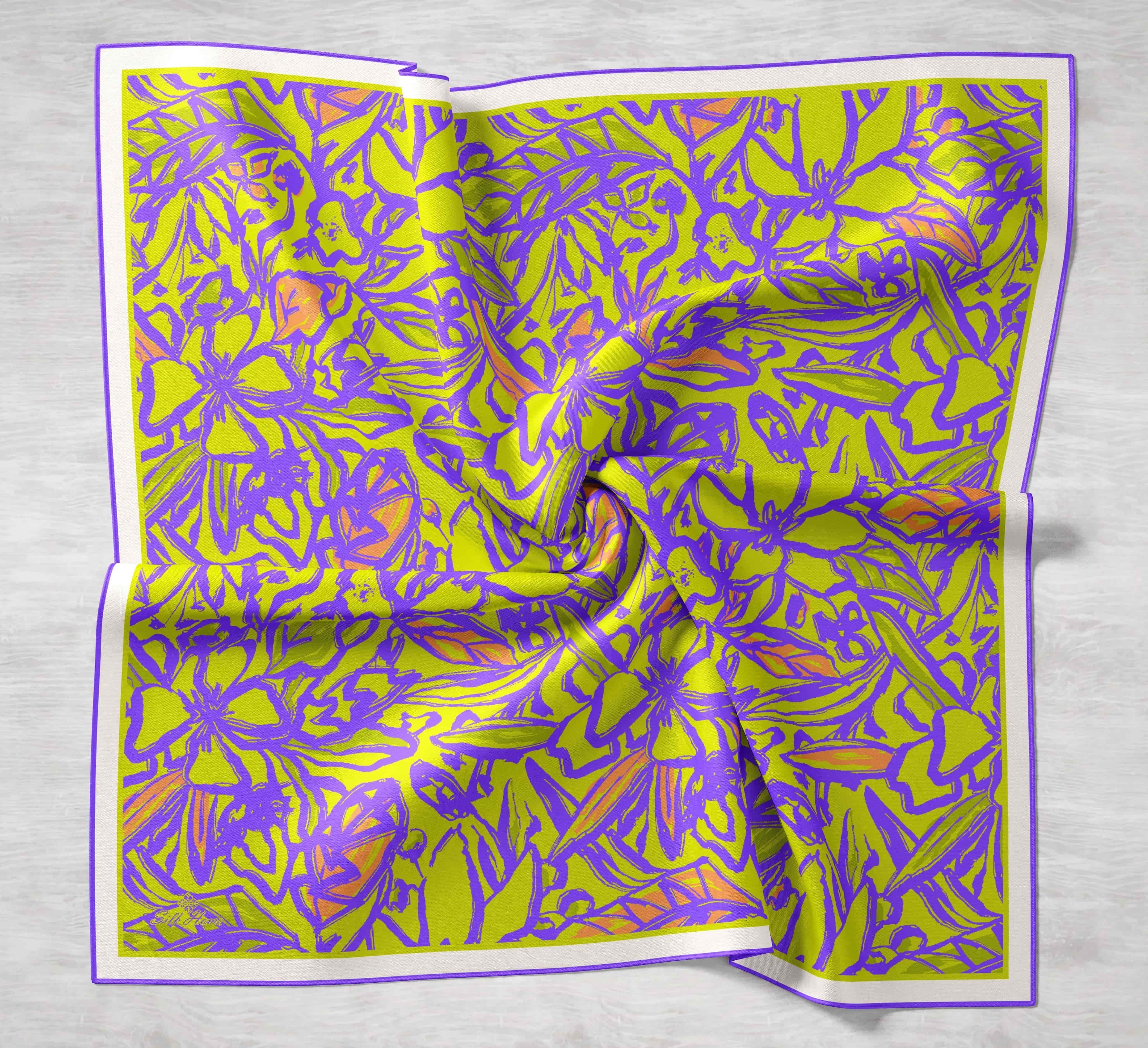 Silk Home Twill İpek Eşarp 11419-74