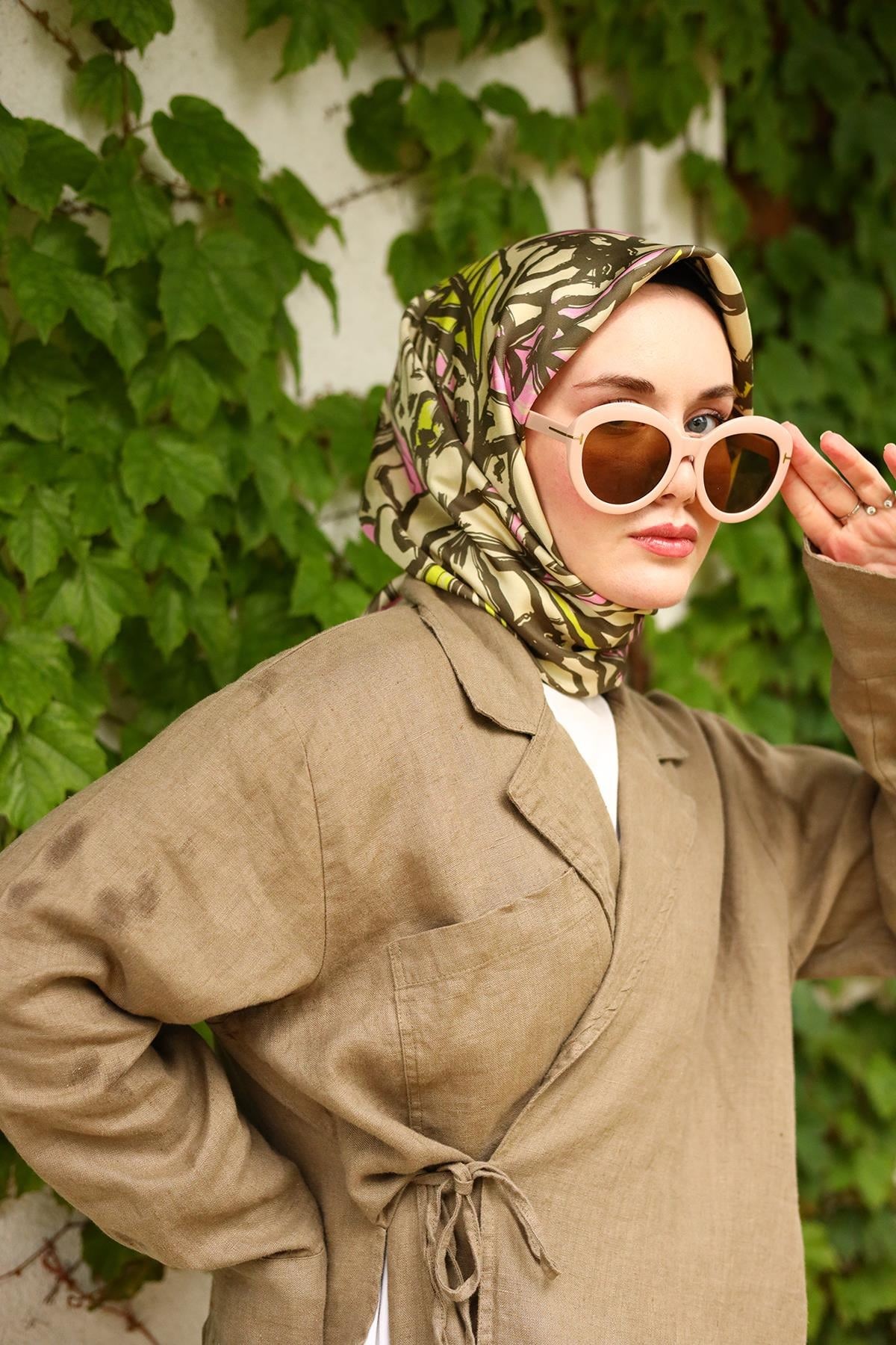 Silk Home Twill İpek Eşarp 11419-76