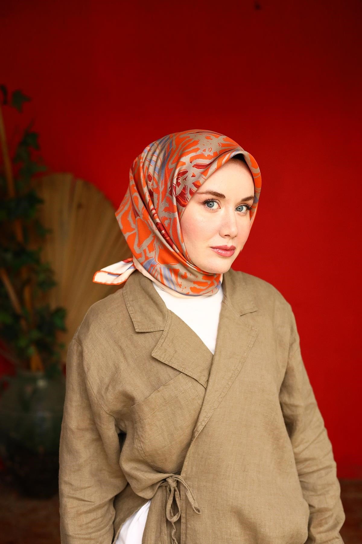 Silk Home Twill İpek Eşarp 11419-78