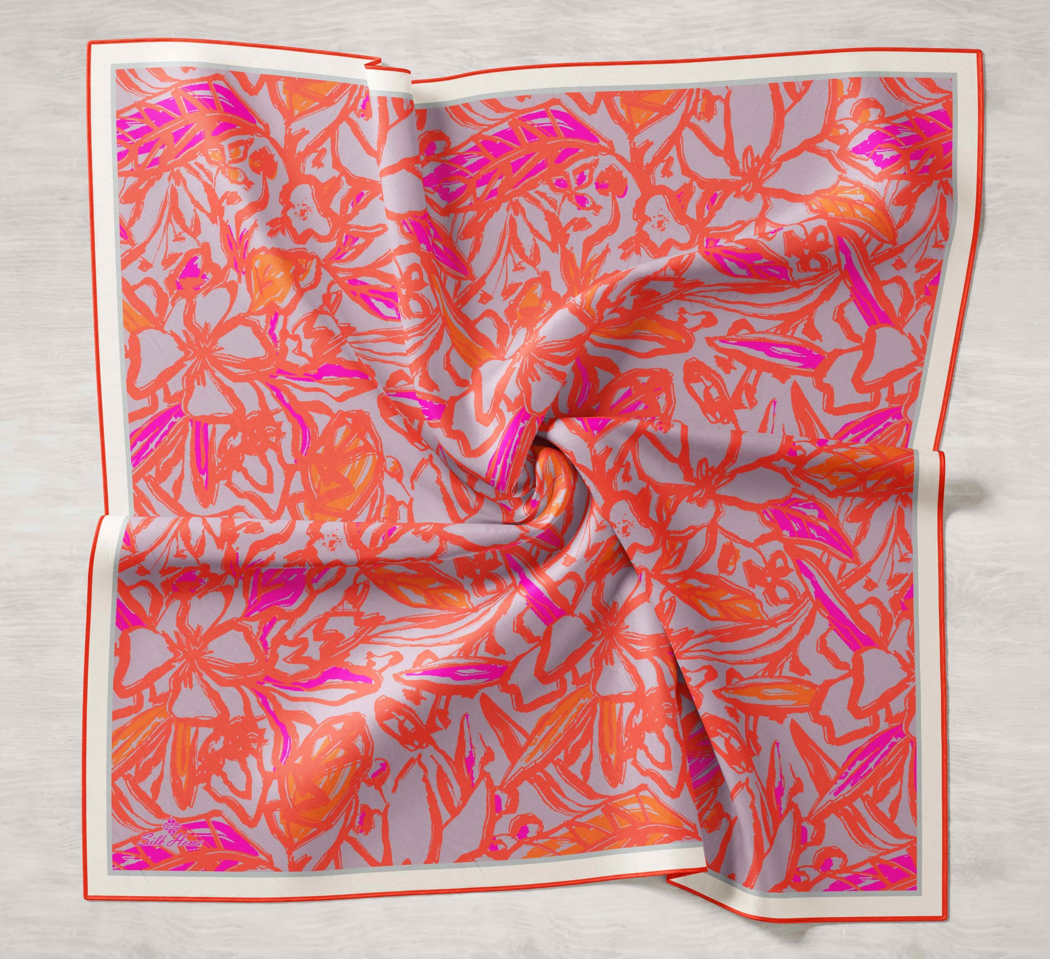 Silk Home Twill İpek Eşarp 11419-82