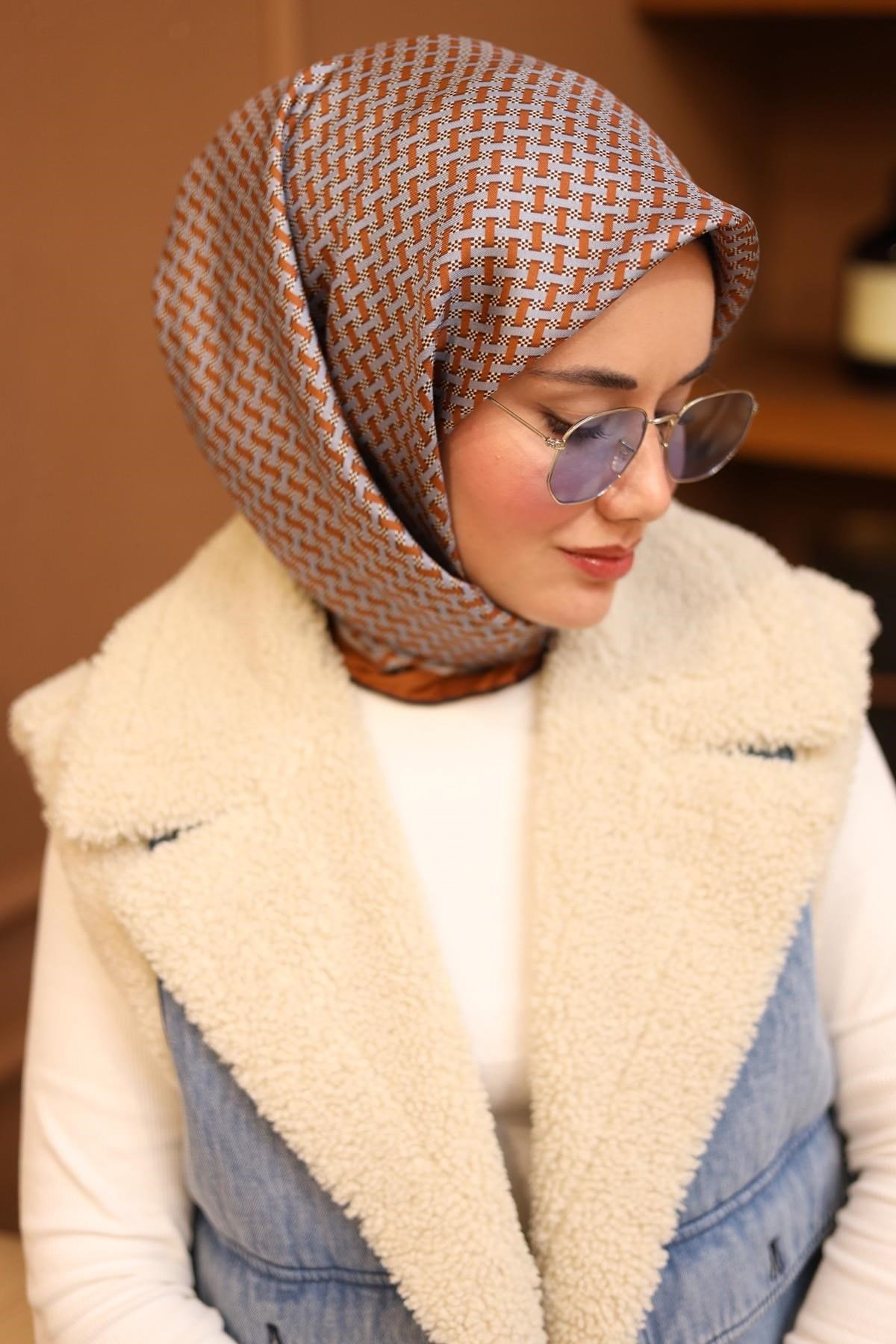 Silk Home Twill İpek Eşarp 11421-34