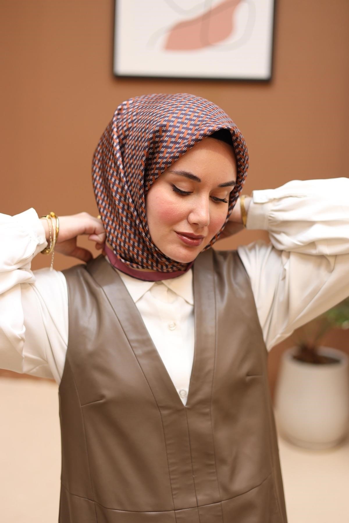 Silk Home Twill İpek Eşarp 11421-35