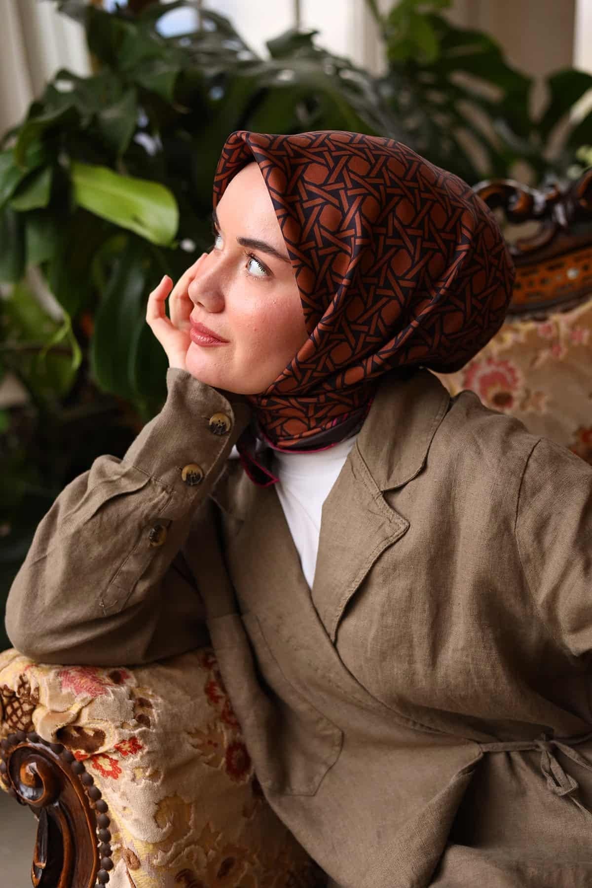 Silk Home Twill İpek Eşarp 11424-44
