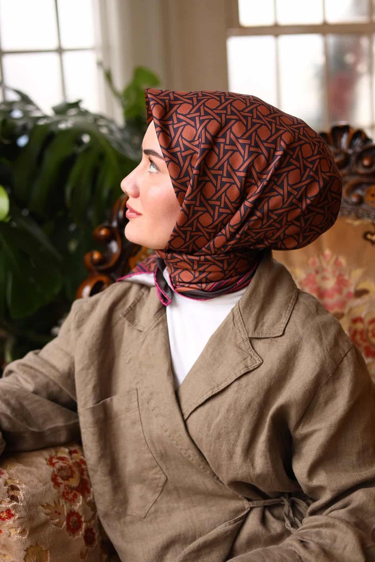 Silk Home Twill İpek Eşarp 11424-44