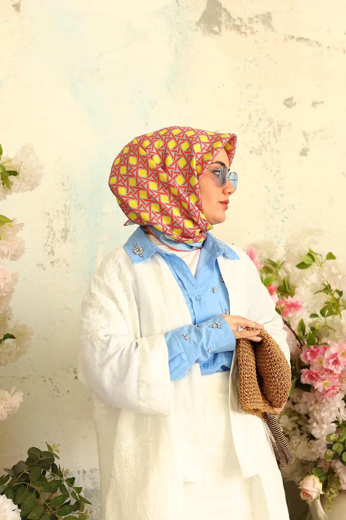 Silk Home Twill İpek Eşarp 11424-61