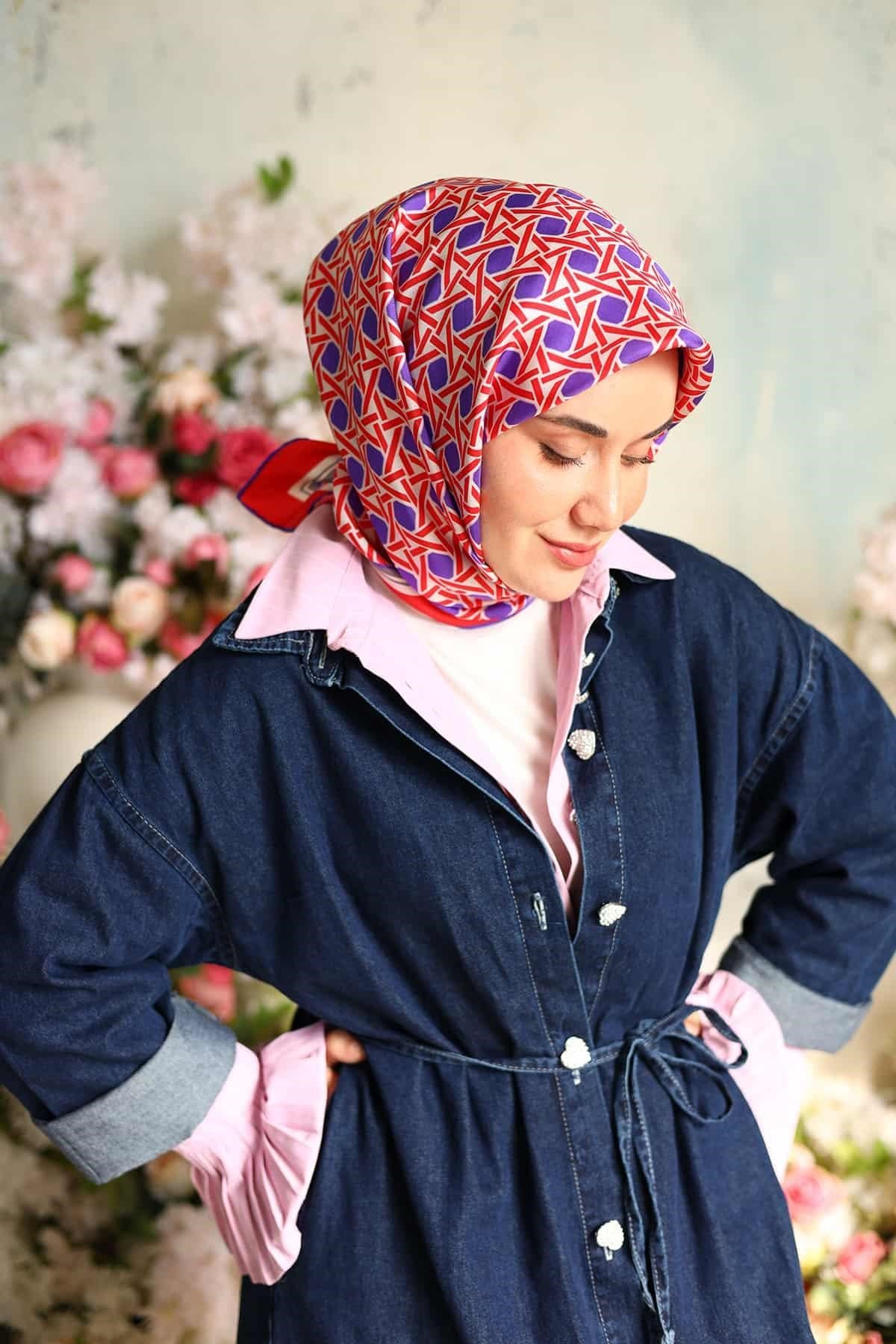 Silk Home Twill İpek Eşarp 11424-74