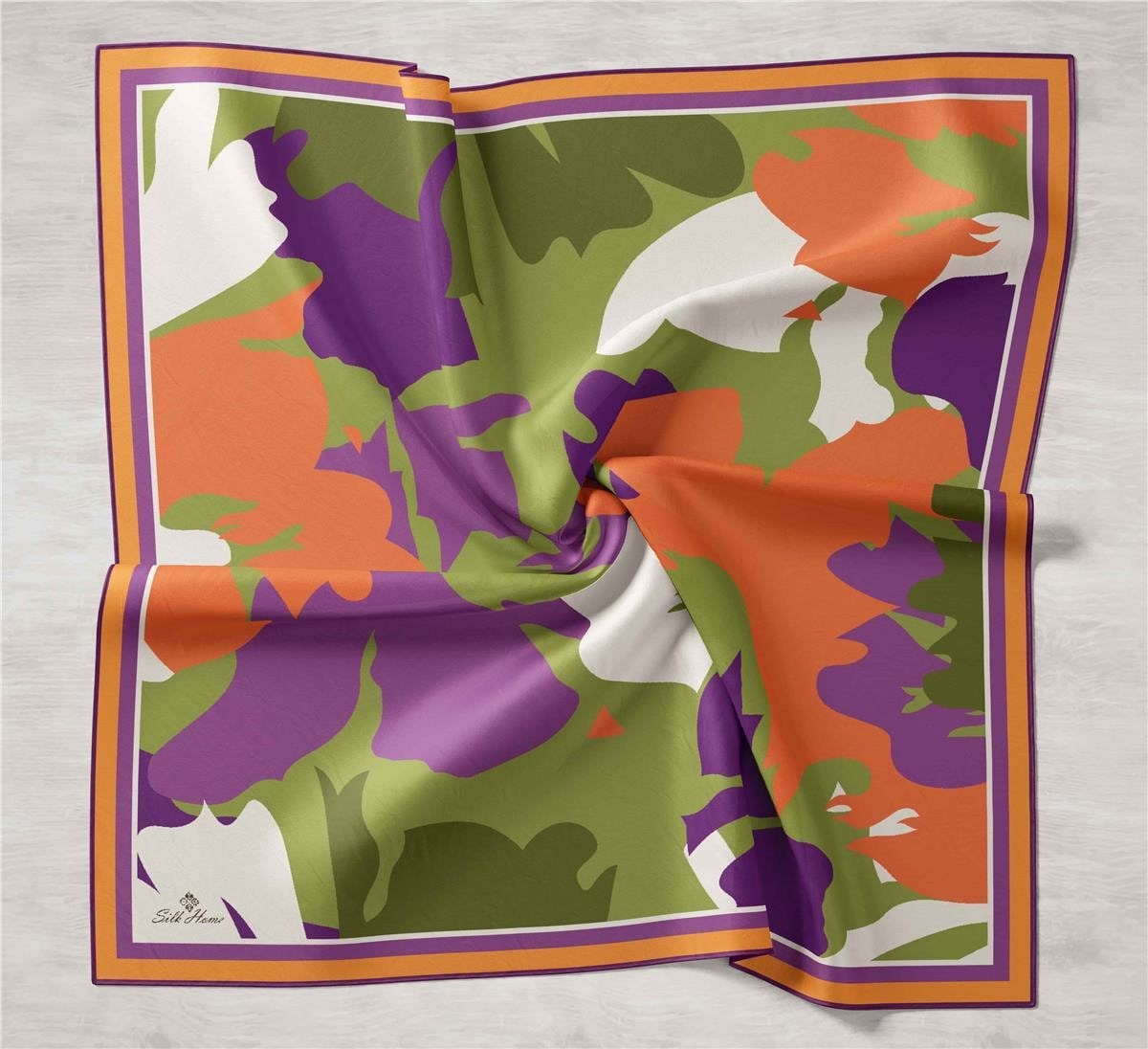 Silk Home Twill İpek Eşarp 11425-38
