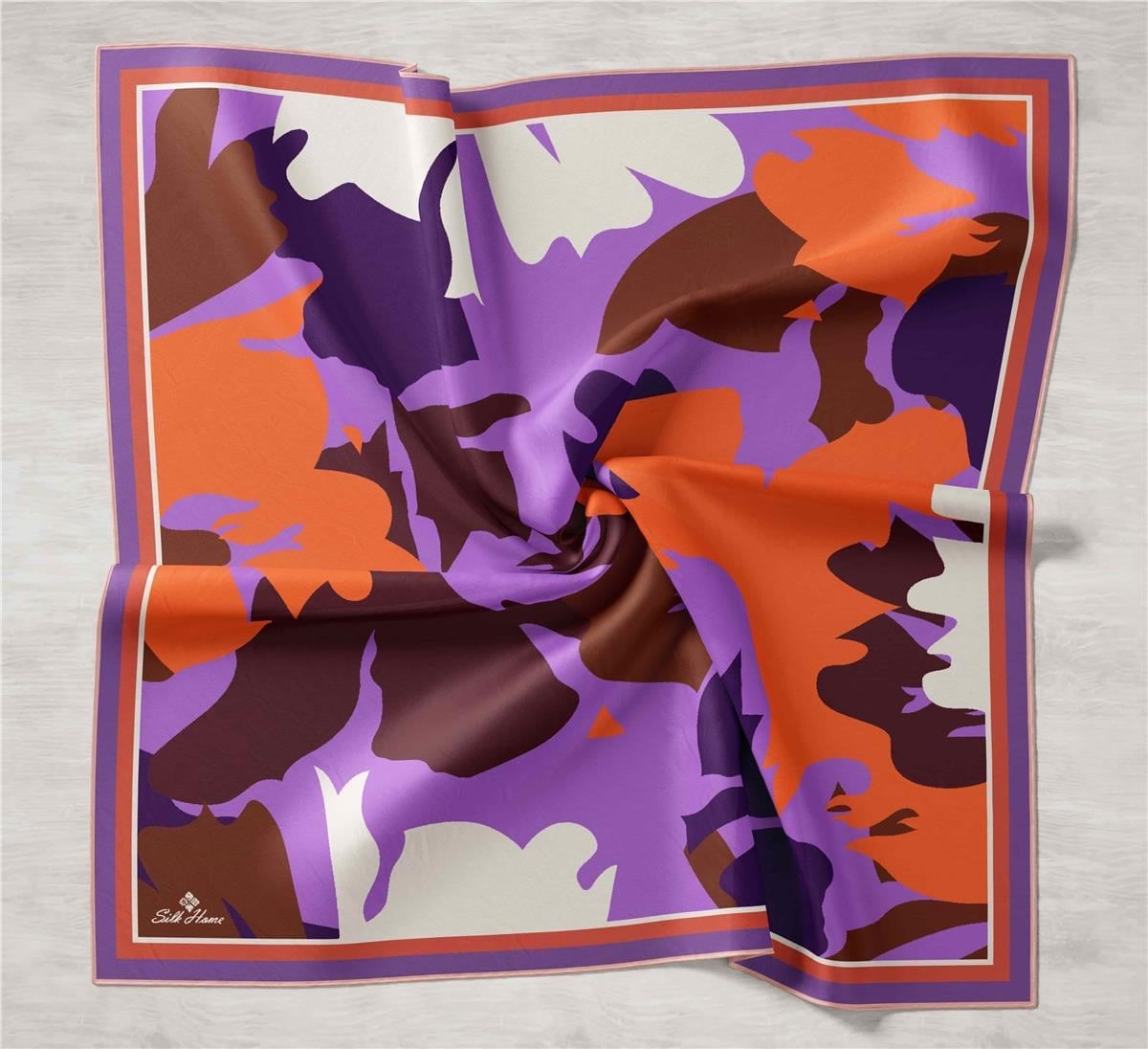 Silk Home Twill İpek Eşarp 11425-43