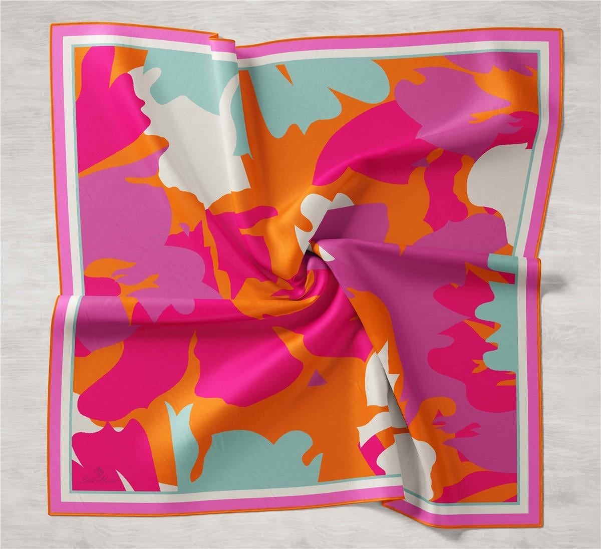 Silk Home Twill İpek Eşarp 11425-65
