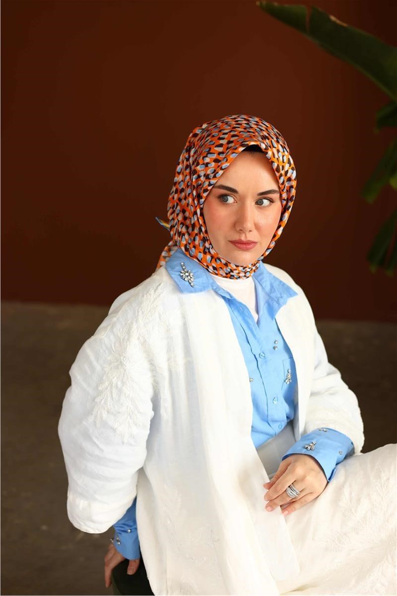 Silk Home Twill İpek Eşarp 11426-34