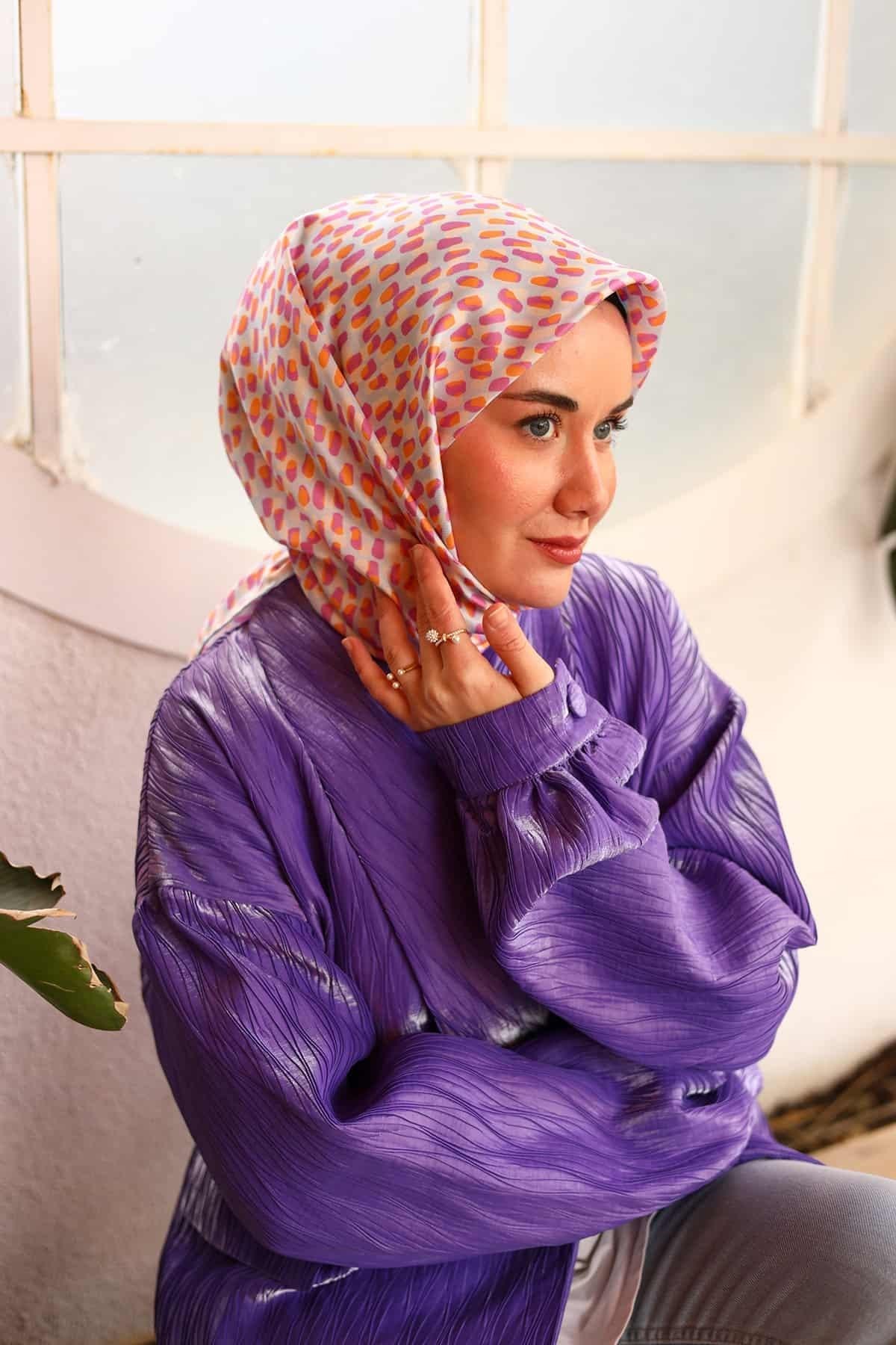 Silk Home Twill İpek Eşarp 11426-41