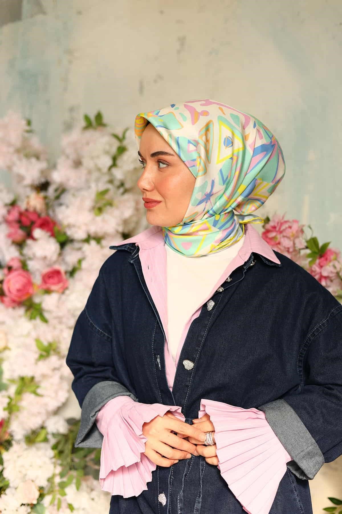 Silk Home Twill İpek Eşarp 11427-01