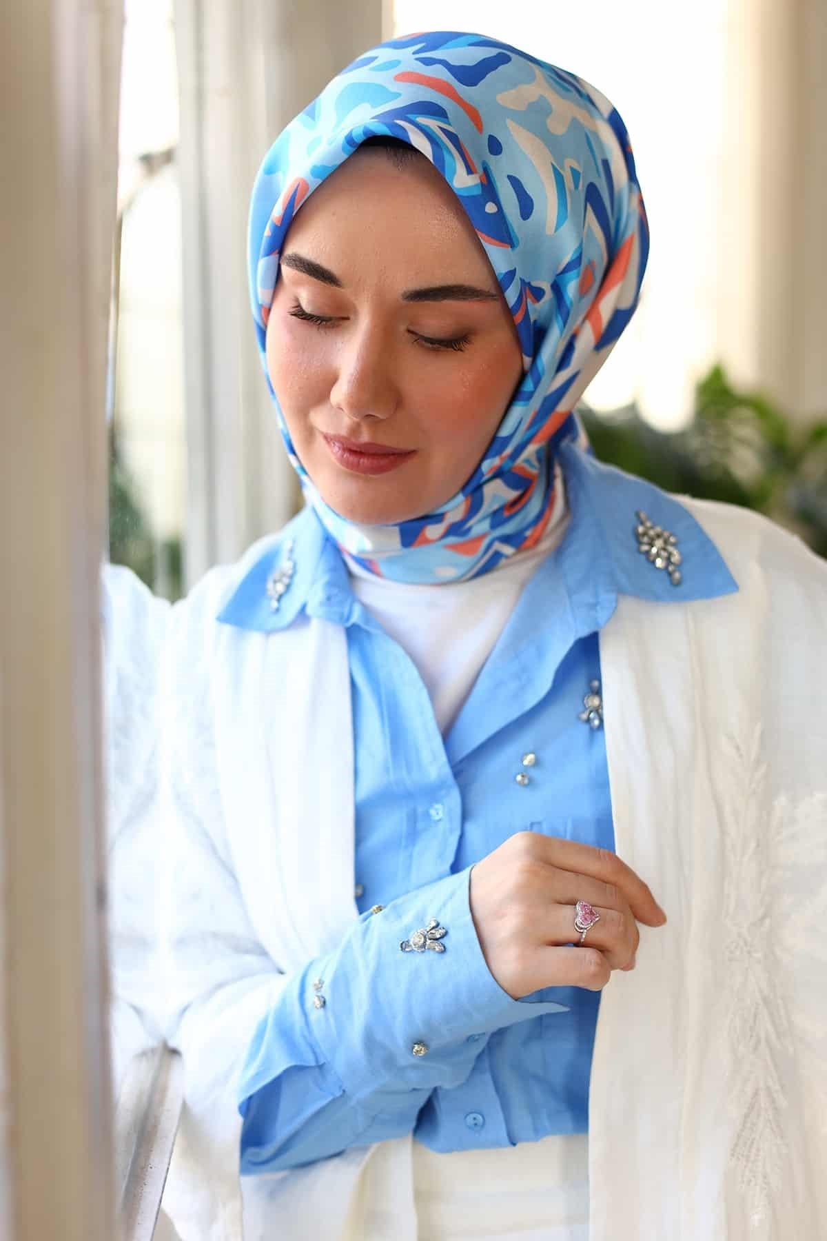 Silk Home Twill İpek Eşarp 11427-06