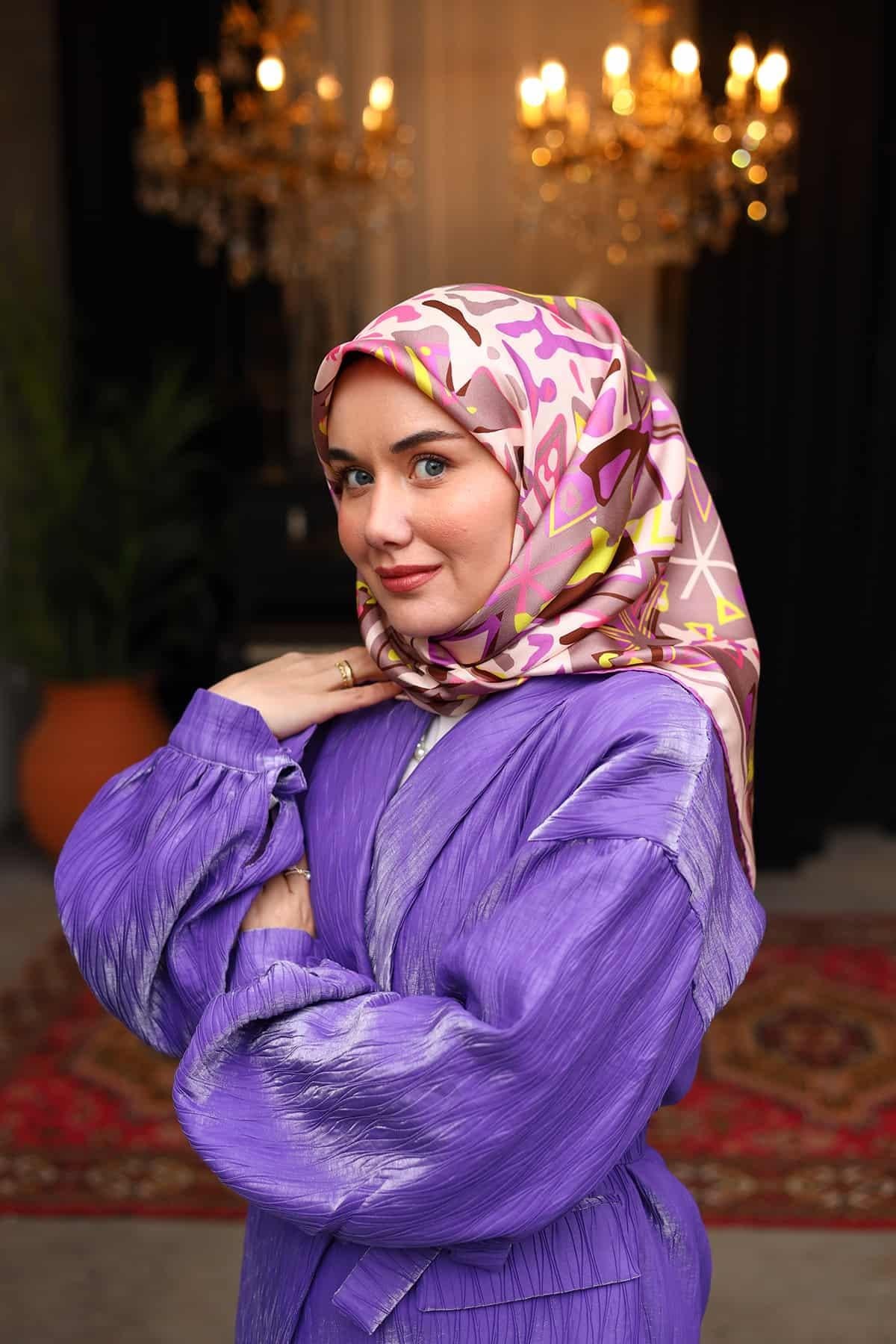 Silk Home Twill İpek Eşarp 11427-07