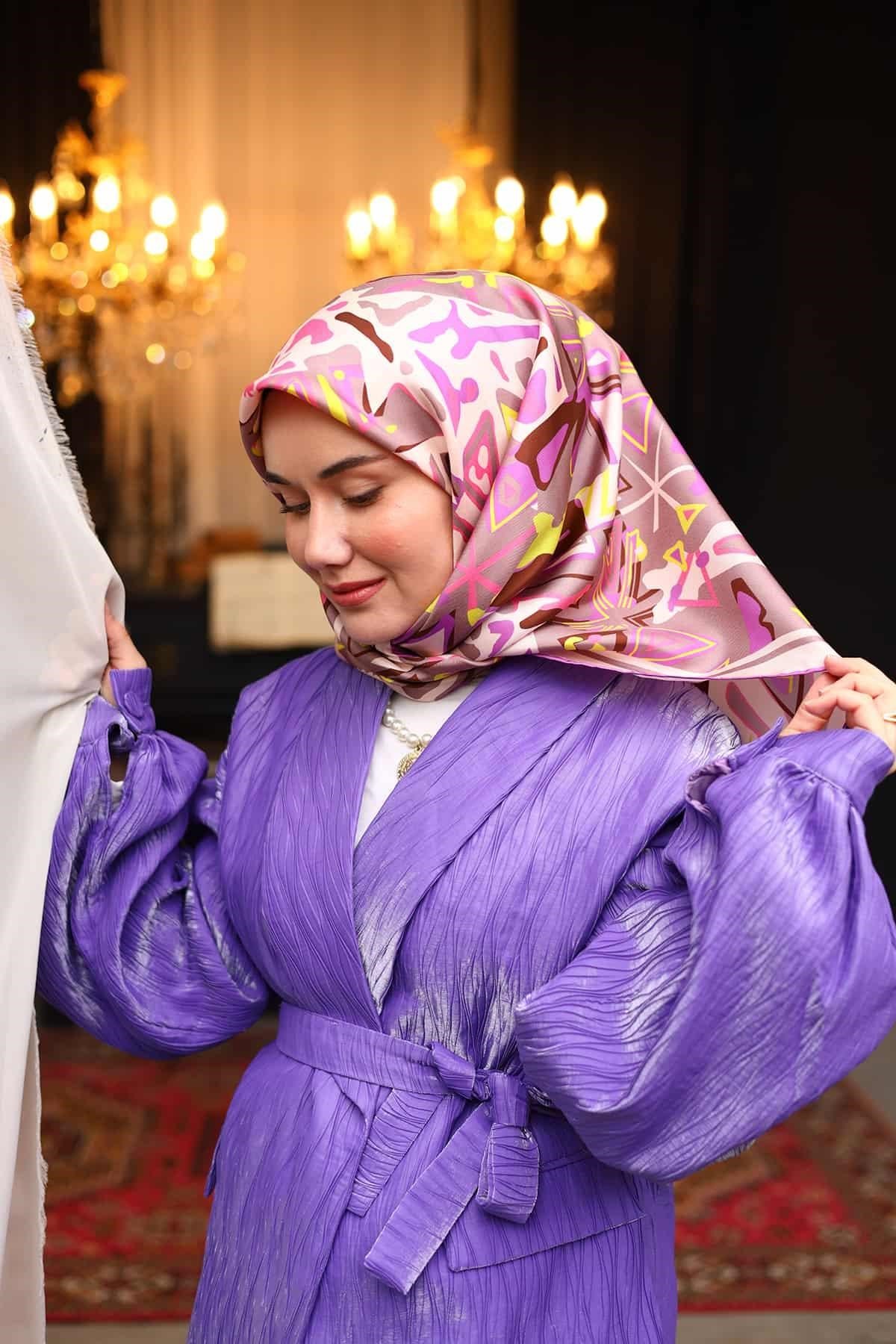 Silk Home Twill İpek Eşarp 11427-07
