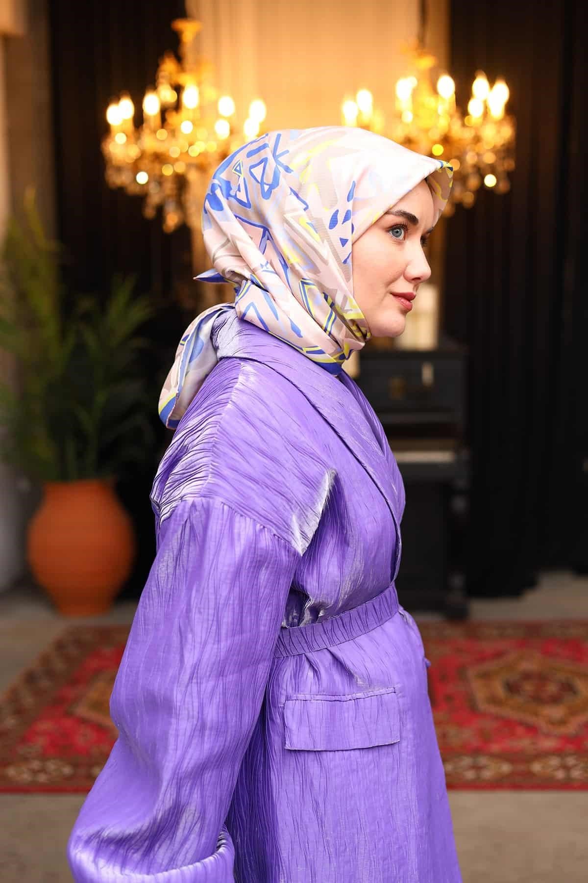 Silk Home Twill İpek Eşarp 11427-11
