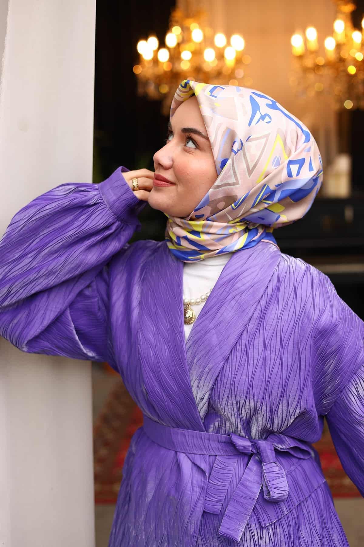 Silk Home Twill İpek Eşarp 11427-11