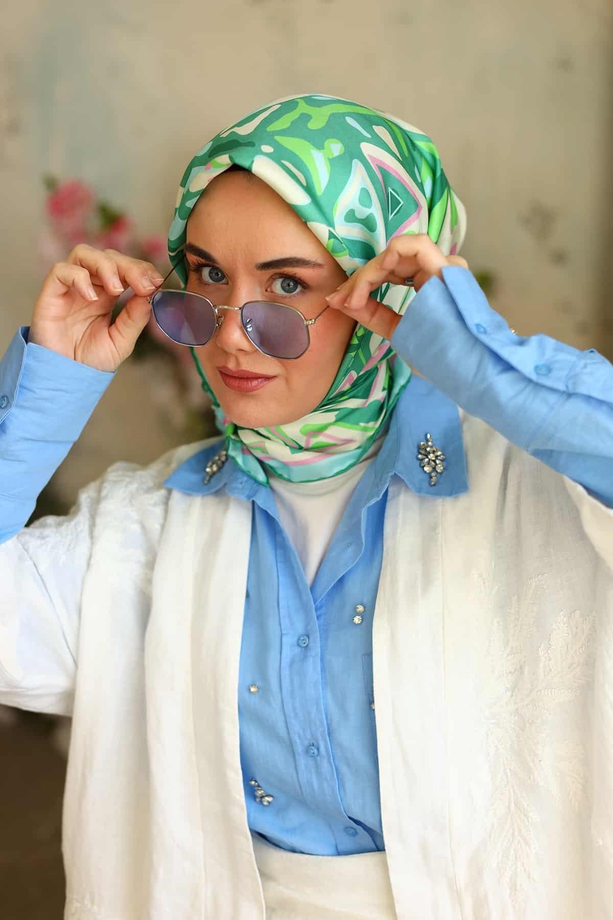 Silk Home Twill İpek Eşarp 11427-18