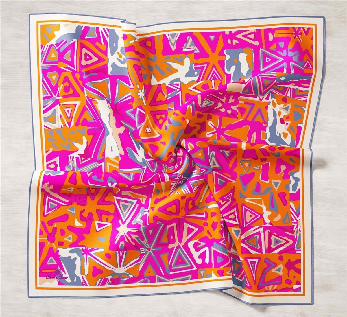 Silk Home Twill İpek Eşarp 11427-24
