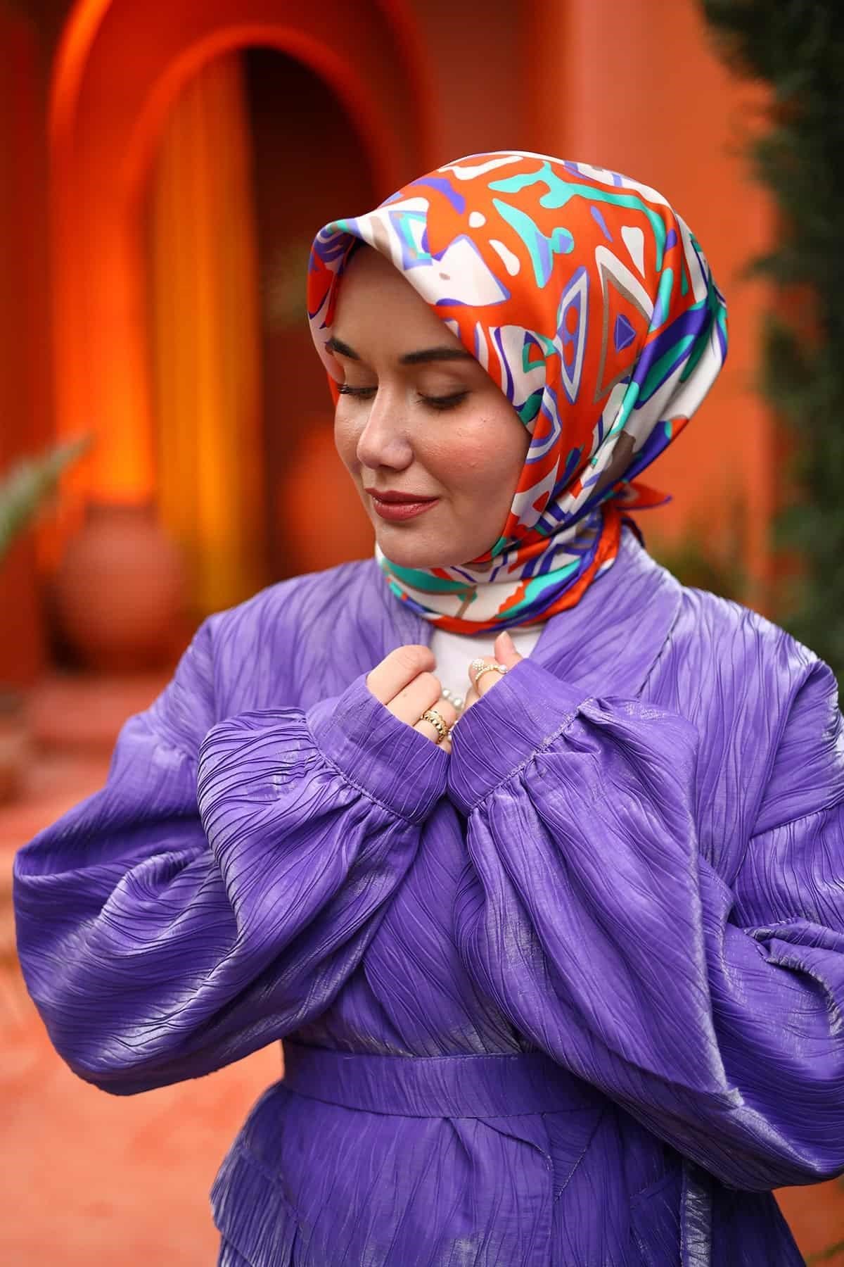 Silk Home Twill İpek Eşarp 11427-27
