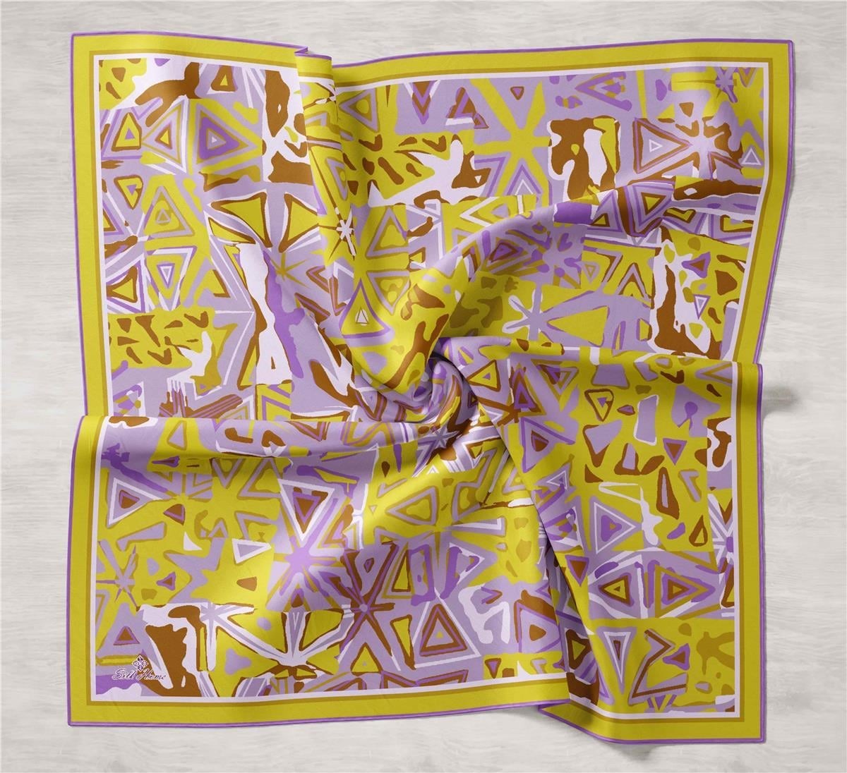 Silk Home Twill İpek Eşarp 11427-28