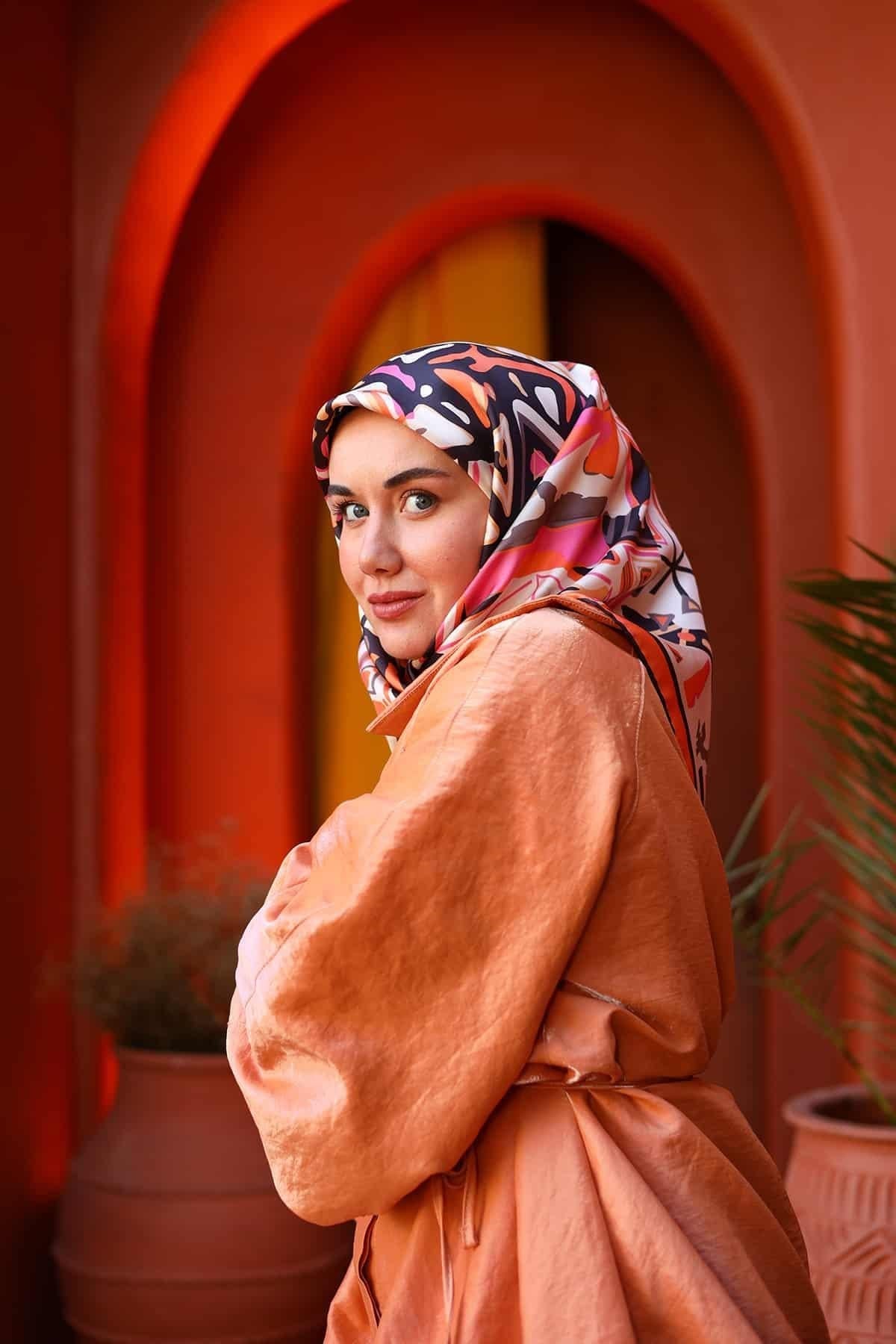 Silk Home Twill İpek Eşarp 11427-43