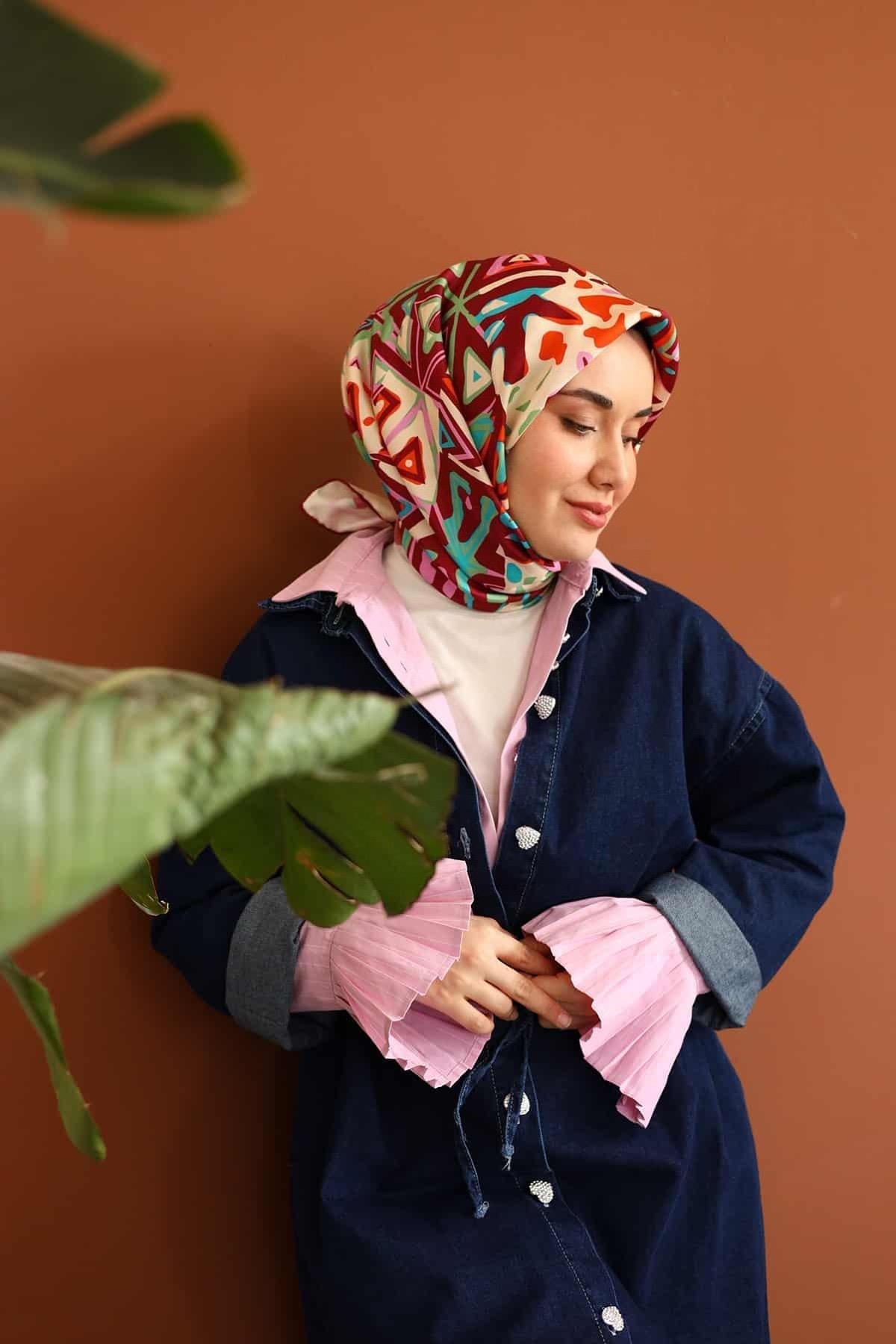 Silk Home Twill İpek Eşarp 11427-45