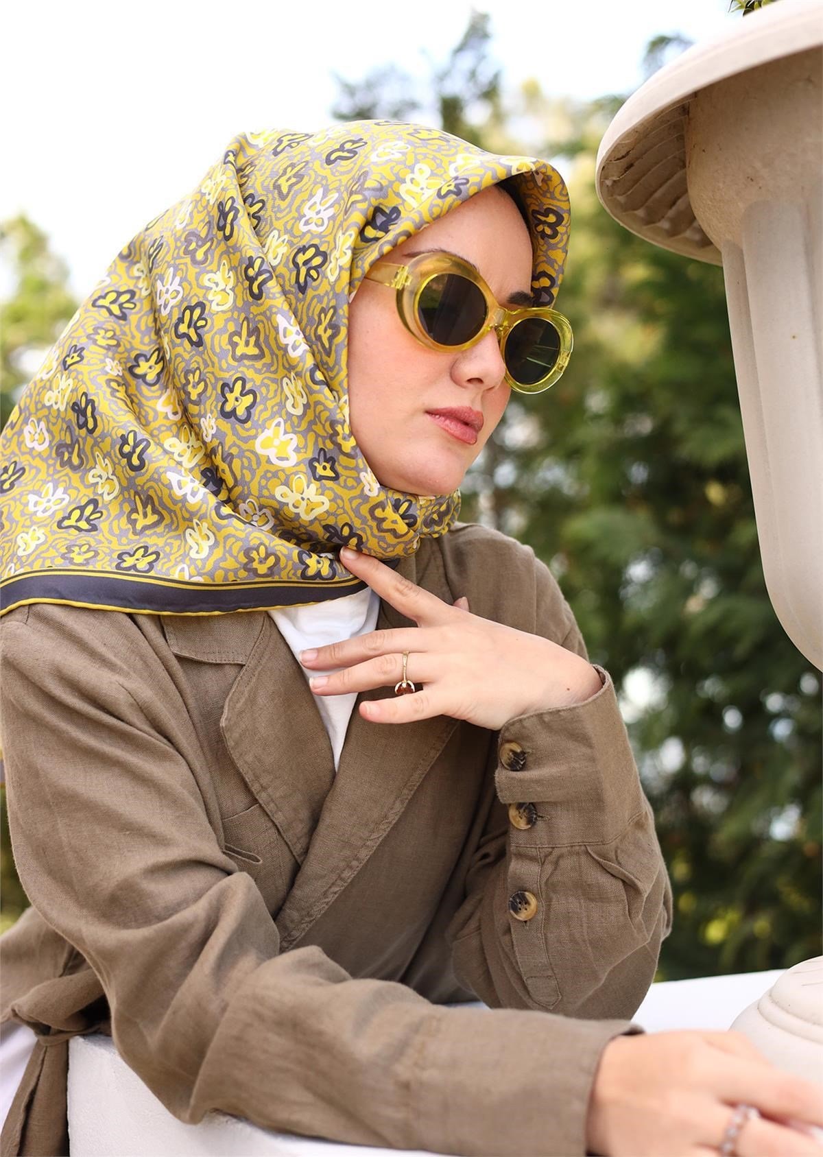 Silk Home Twill İpek Eşarp 11428-38