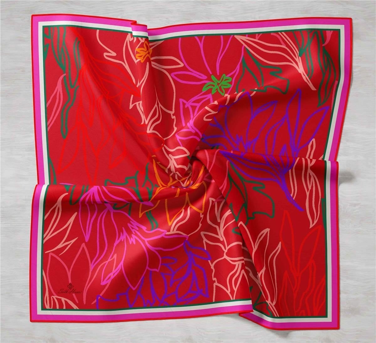 Silk Home Twill İpek Eşarp 11429-03