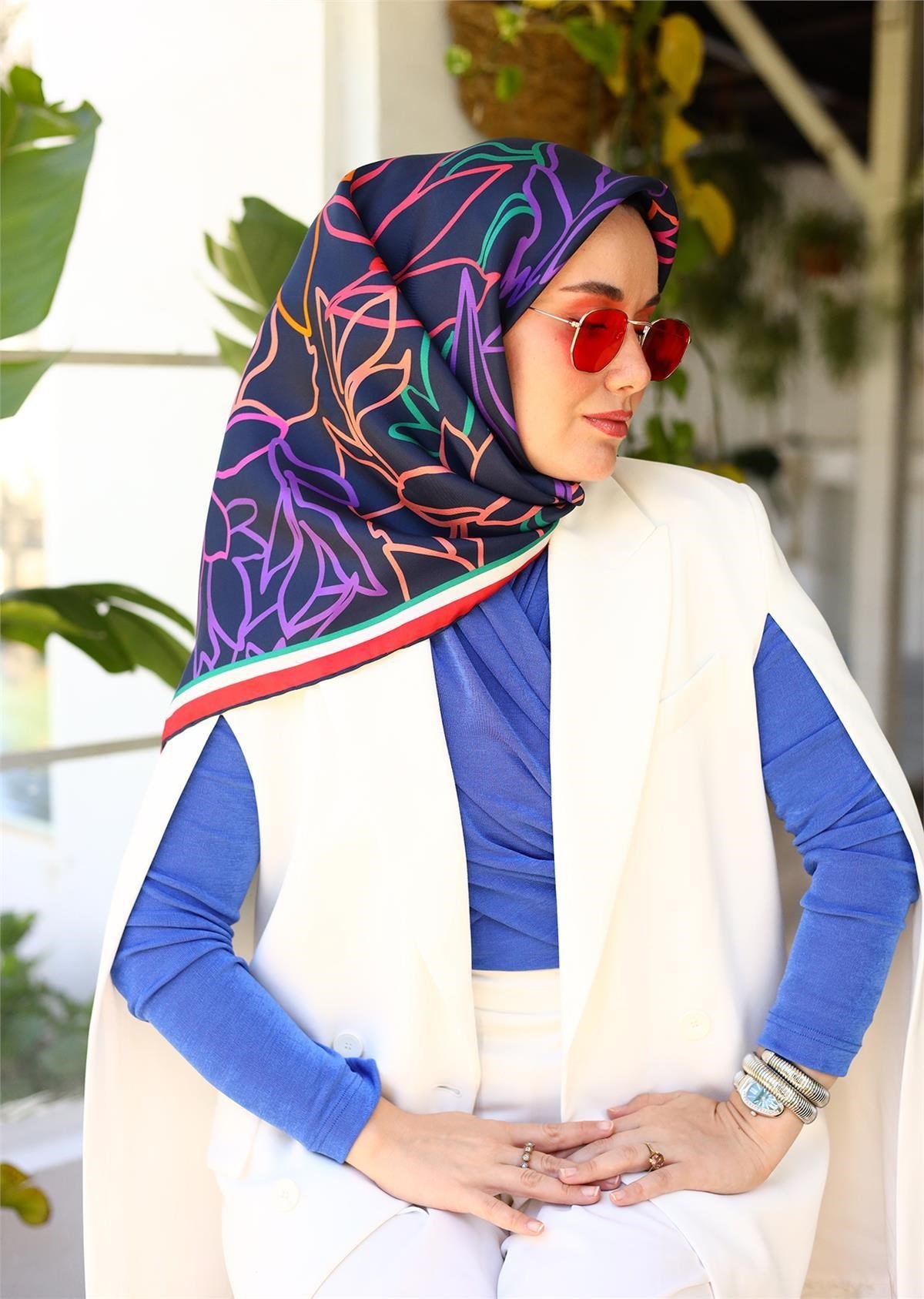 Silk Home Twill İpek Eşarp 11429-04