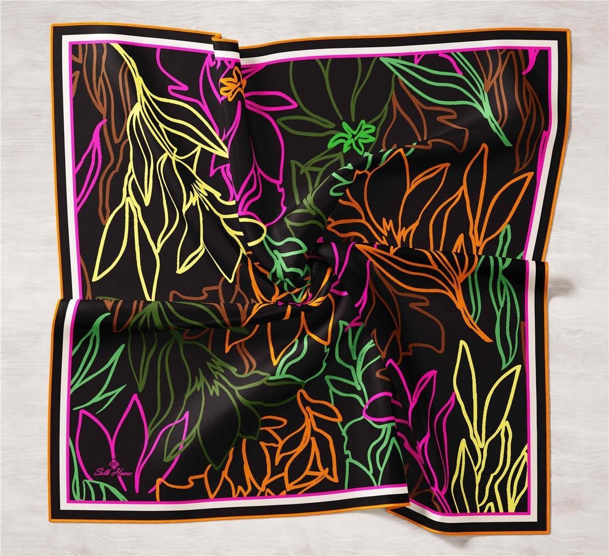 Silk Home Twill İpek Eşarp 11429-07