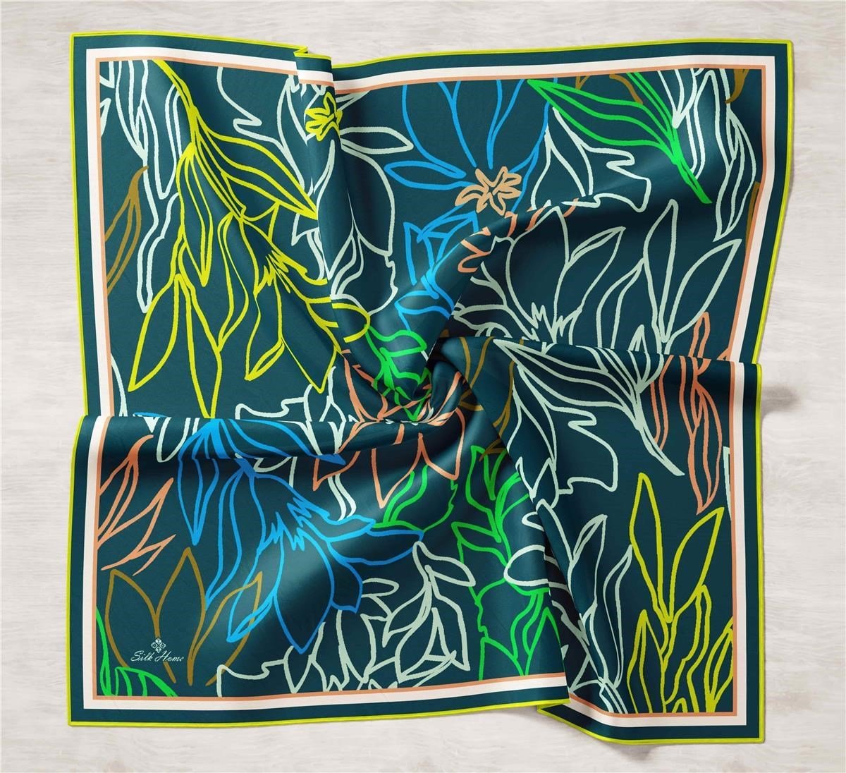 Silk Home Twill İpek Eşarp 11429-08