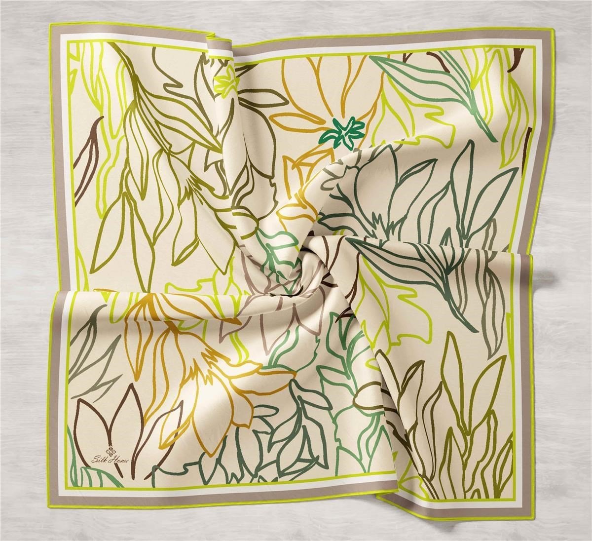 Silk Home Twill İpek Eşarp 11429-09