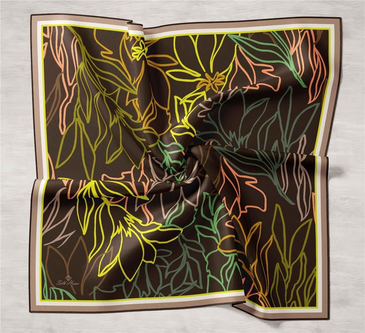 Silk Home Twill İpek Eşarp 11429-10