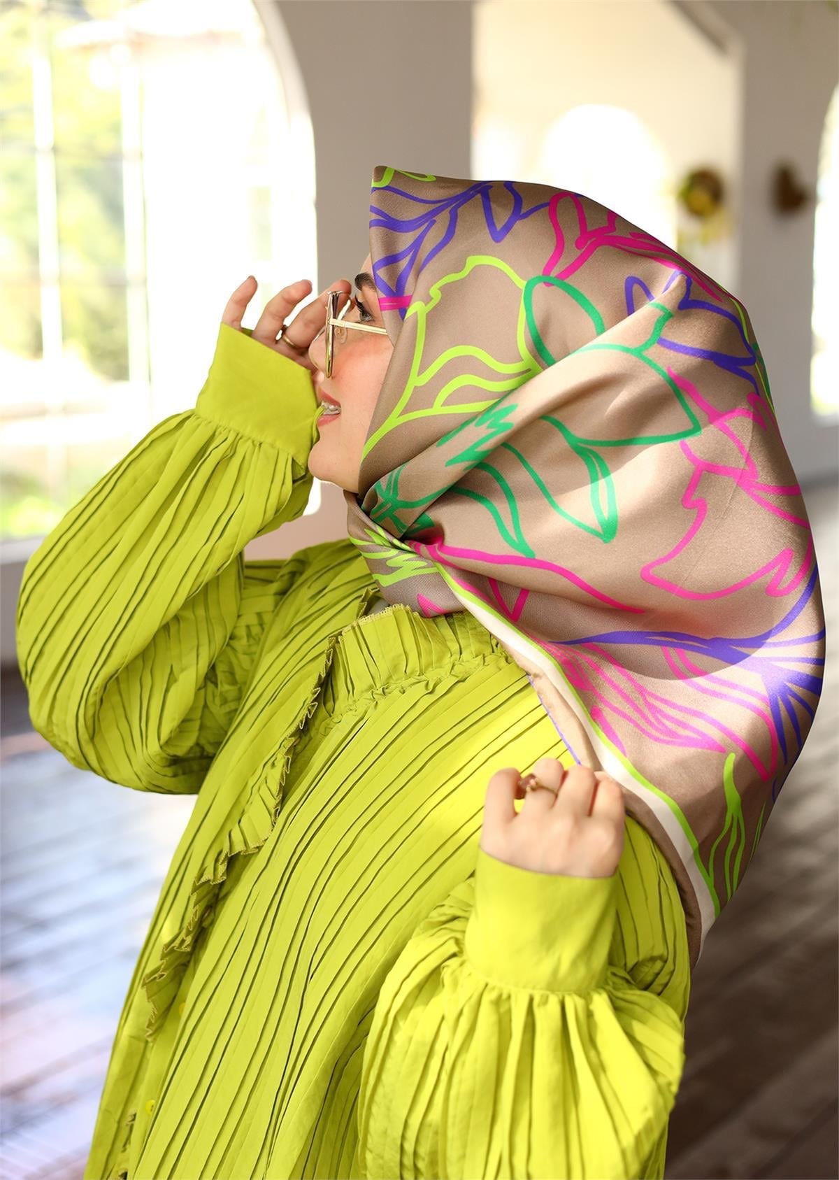 Silk Home Twill İpek Eşarp 11429-12