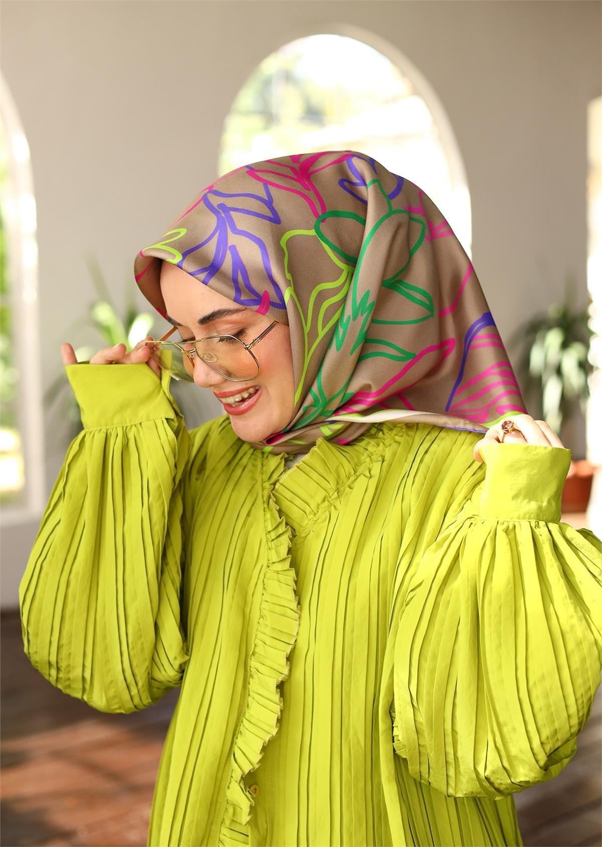 Silk Home Twill İpek Eşarp 11429-12