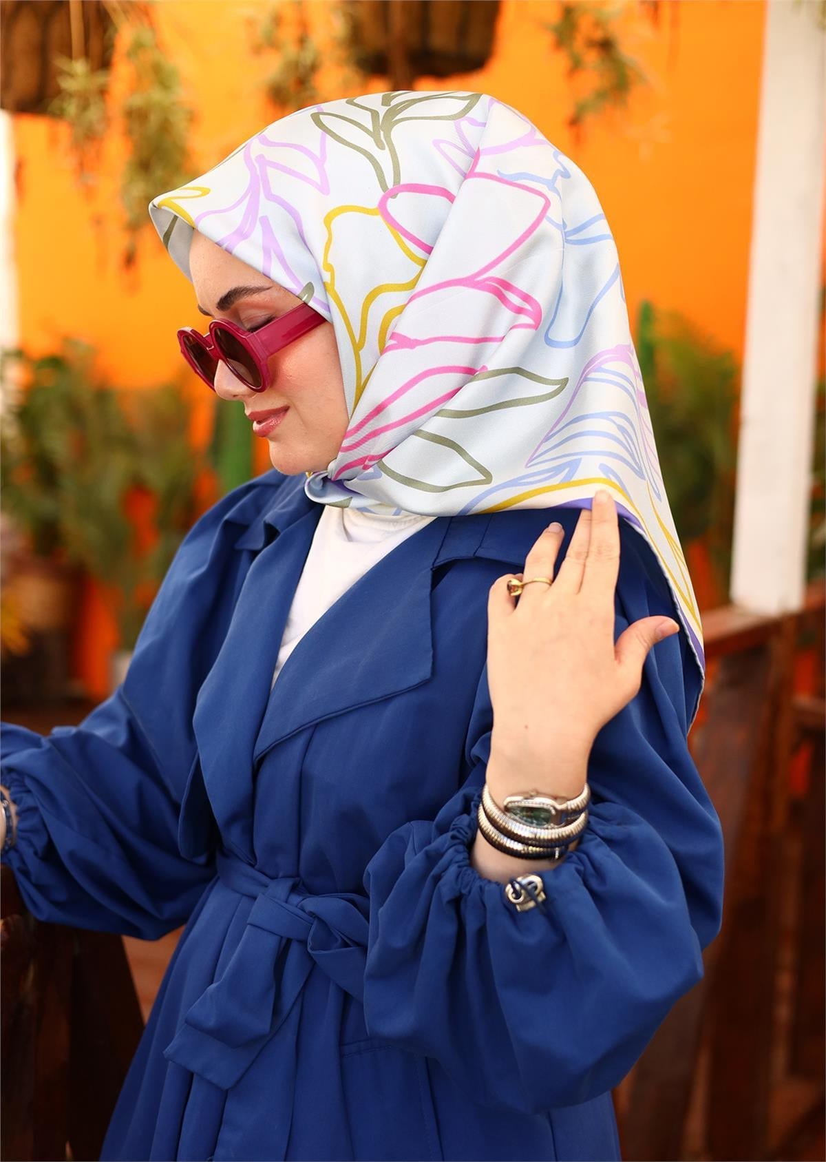 Silk Home Twill İpek Eşarp 11429-13