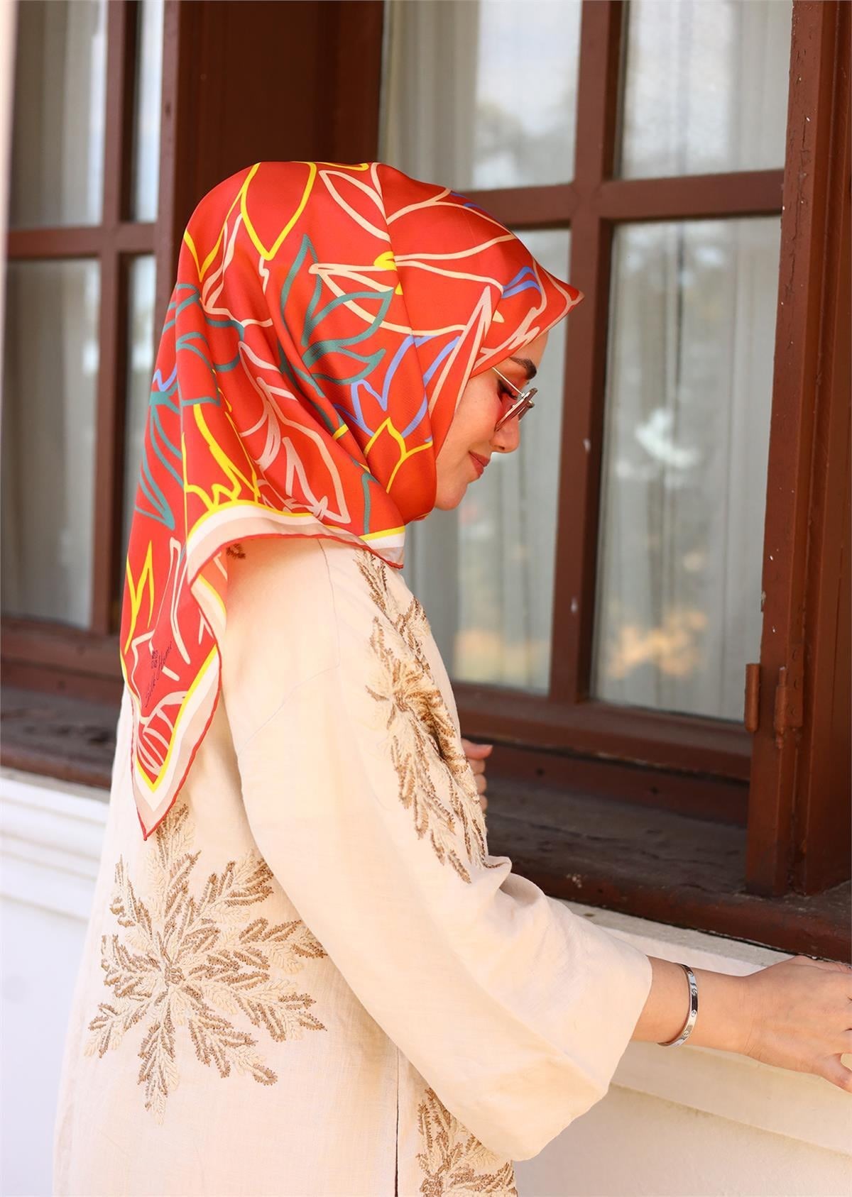 Silk Home Twill İpek Eşarp 11429-15
