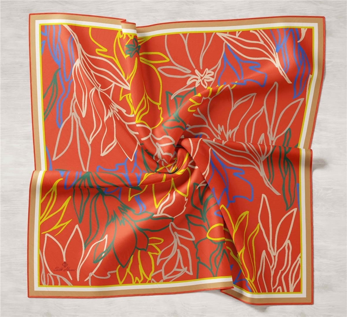 Silk Home Twill İpek Eşarp 11429-15