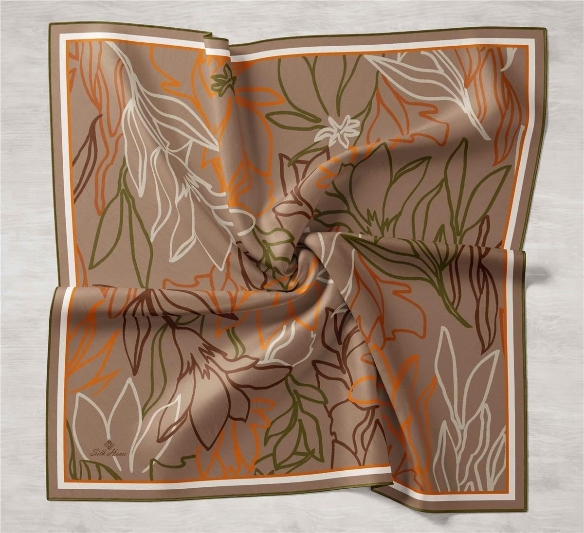 Silk Home Twill İpek Eşarp 11429-18